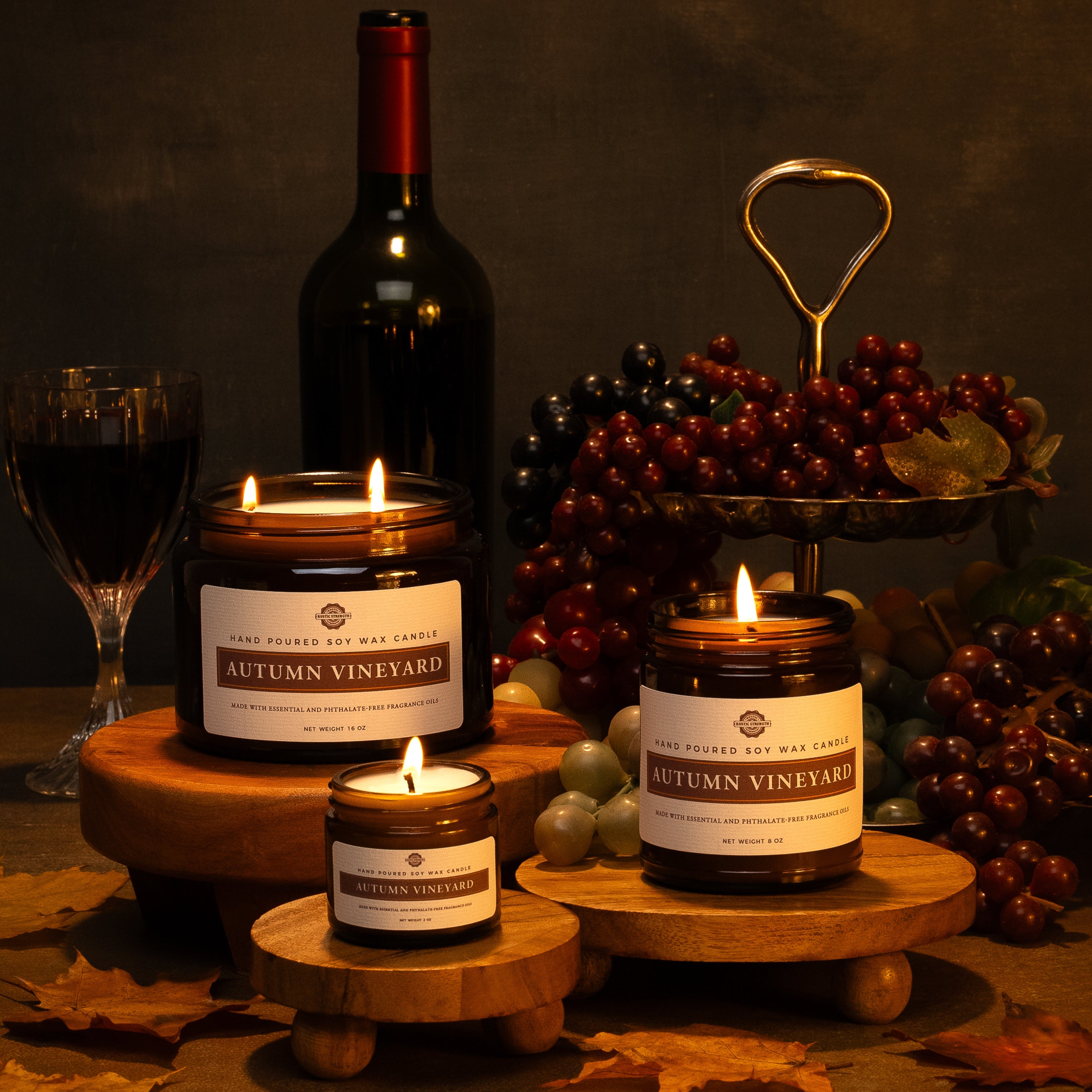 Candles - Rustic Strength