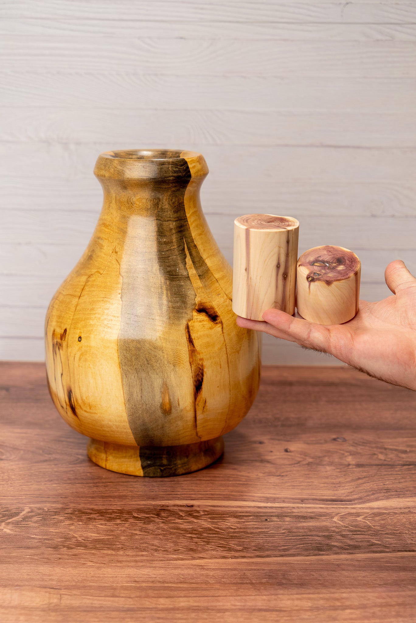 Spalted Ash Candle Vase | 100125