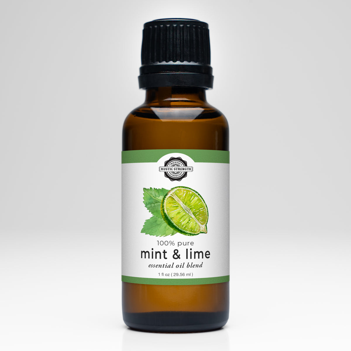 Mint & Lime Essential Oil Blend - Rustic Strength
