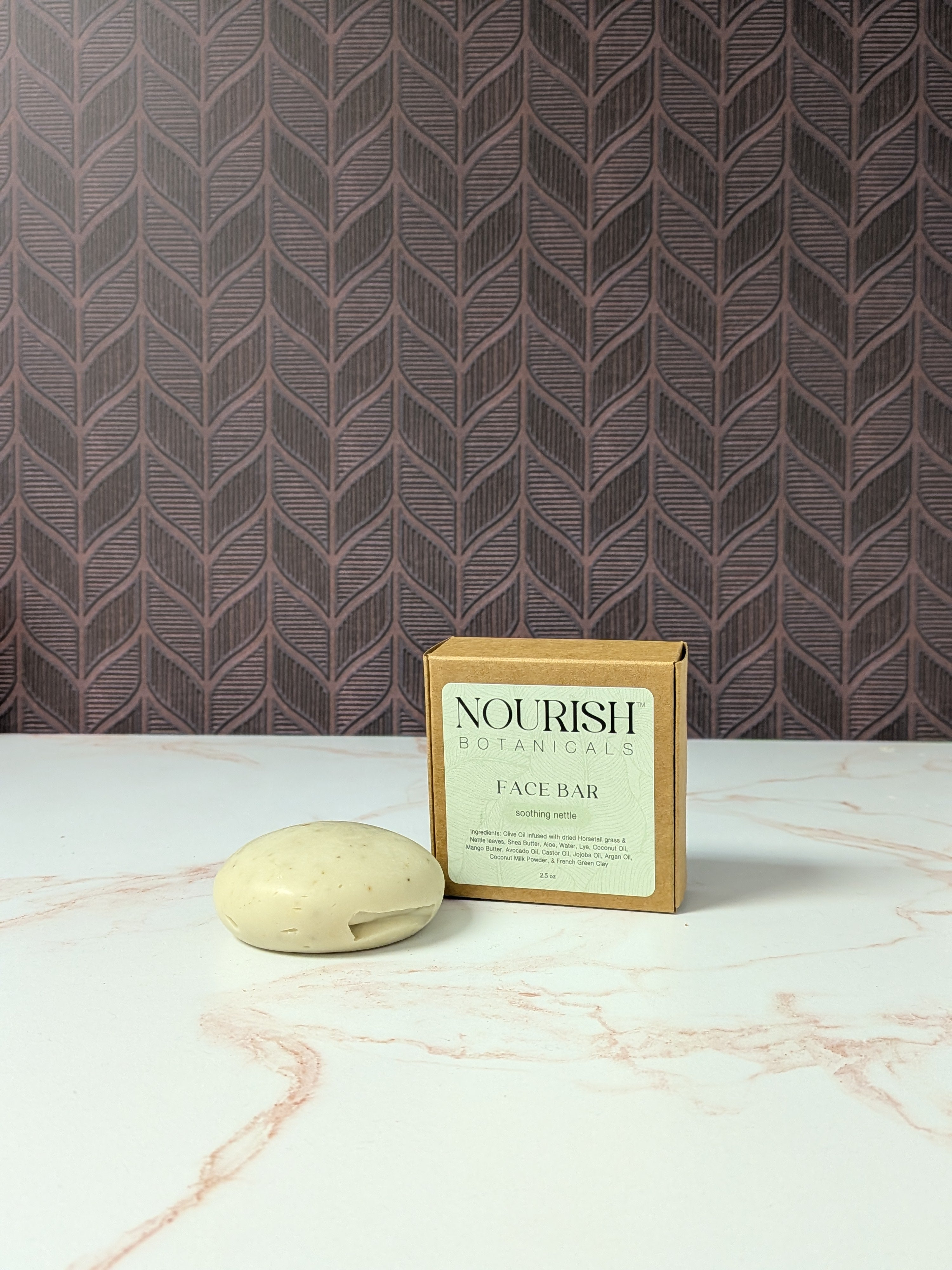 CLEARANCE | Face Bar | Soothing Nettle | 2.5 oz | imperfect pour