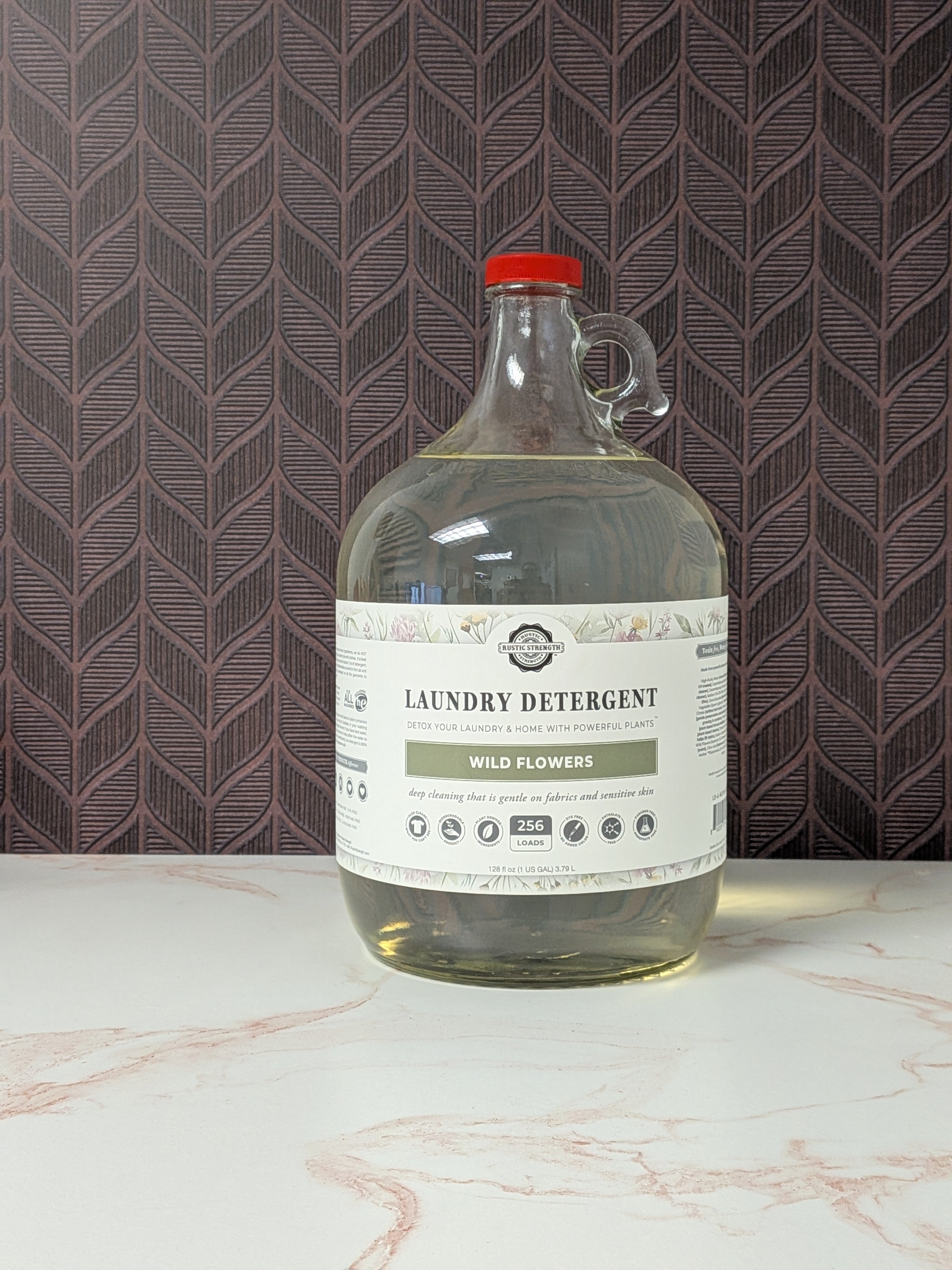 CLEARANCE | Laundry Detergent | Wild Flowers ( 1 Gallon Glass )