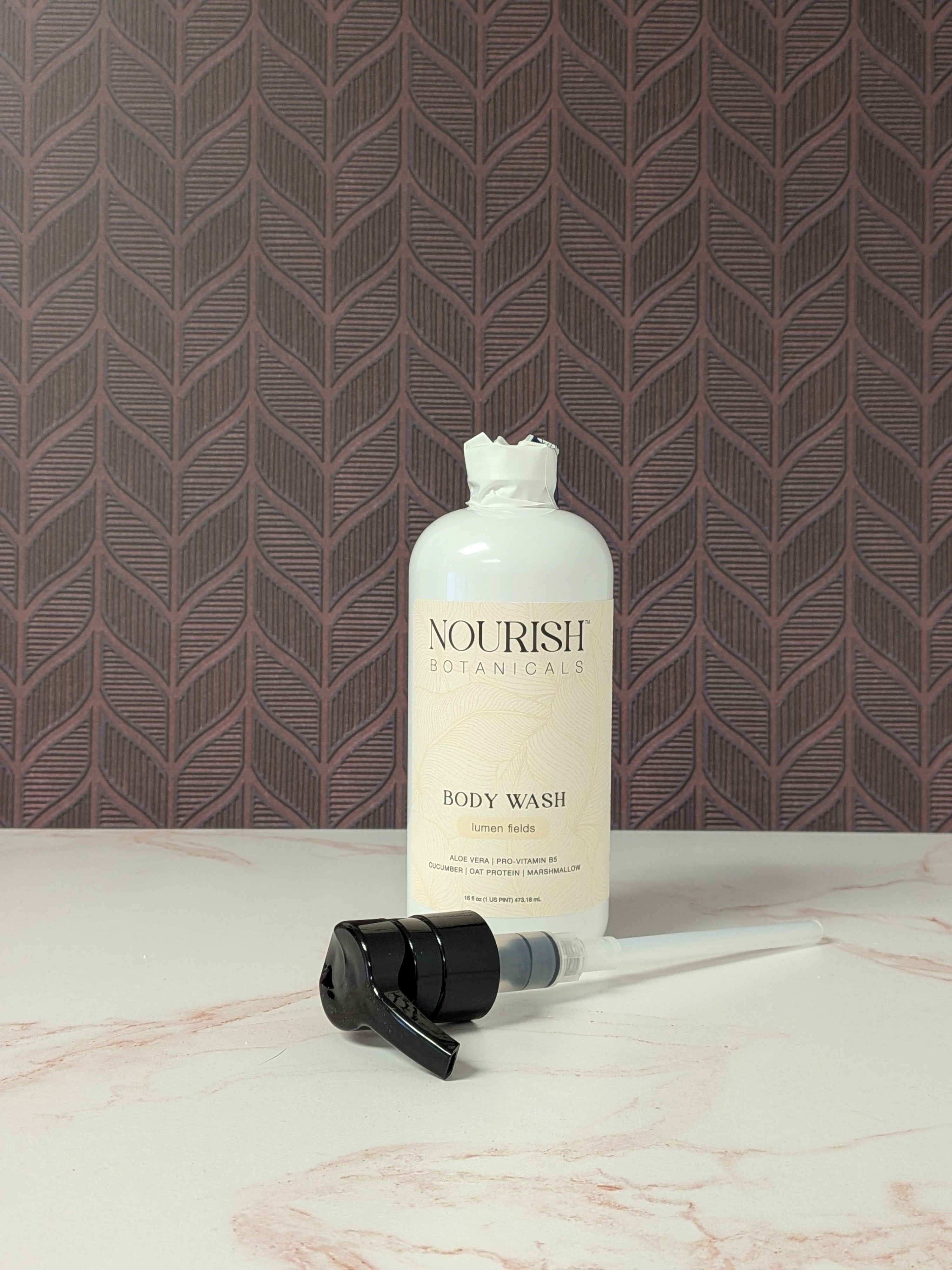 CLEARANCE | Aloe Vera Body Wash | Lumen Fields | 16 oz - Rustic Strength