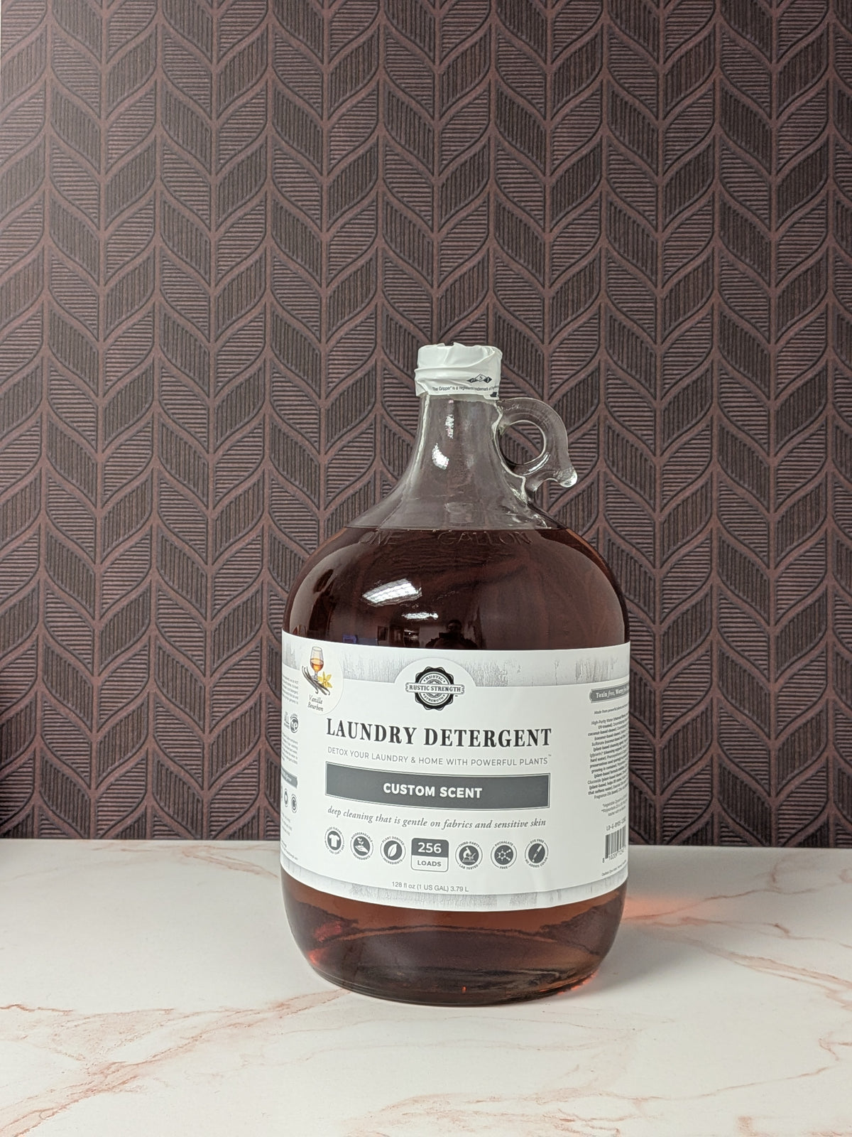 CLEARANCE | Laundry Detergent | Vanilla Bourbon ( 1 Gallon Glass )