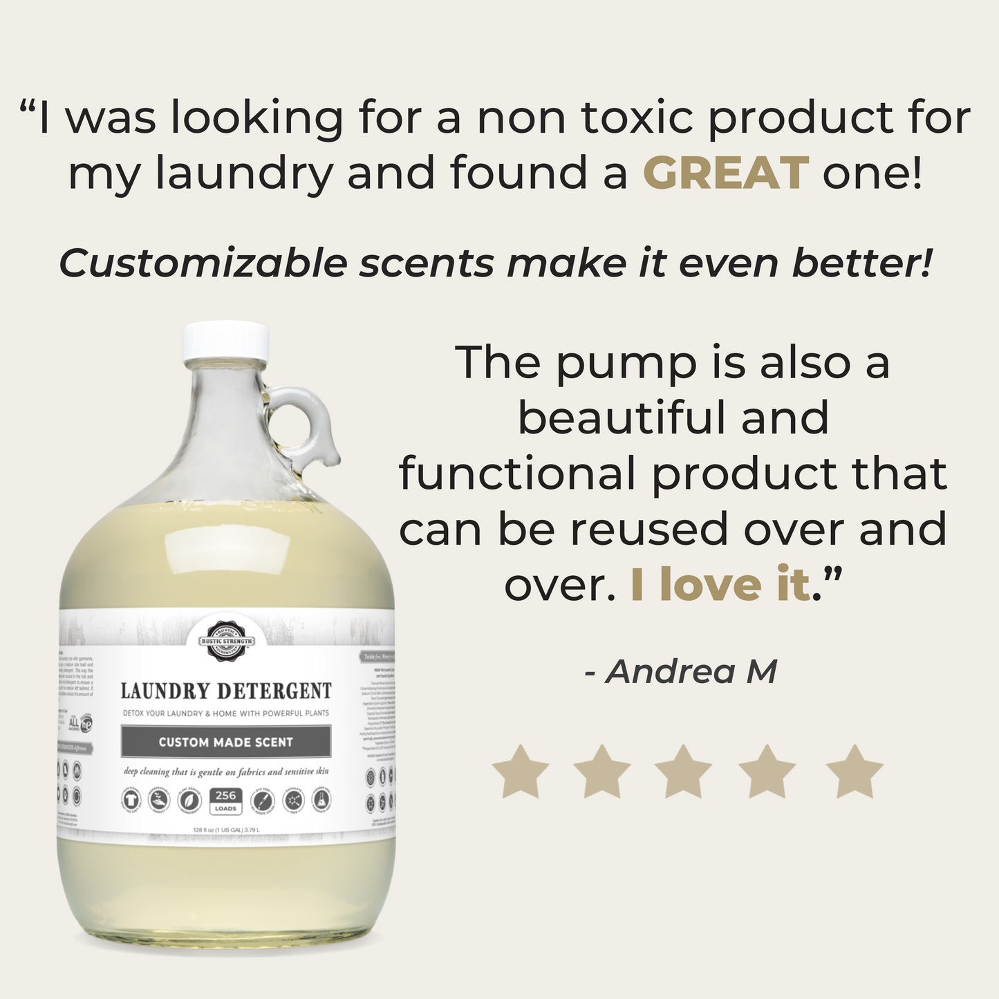 Laundry Detergent | Custom Made Scent