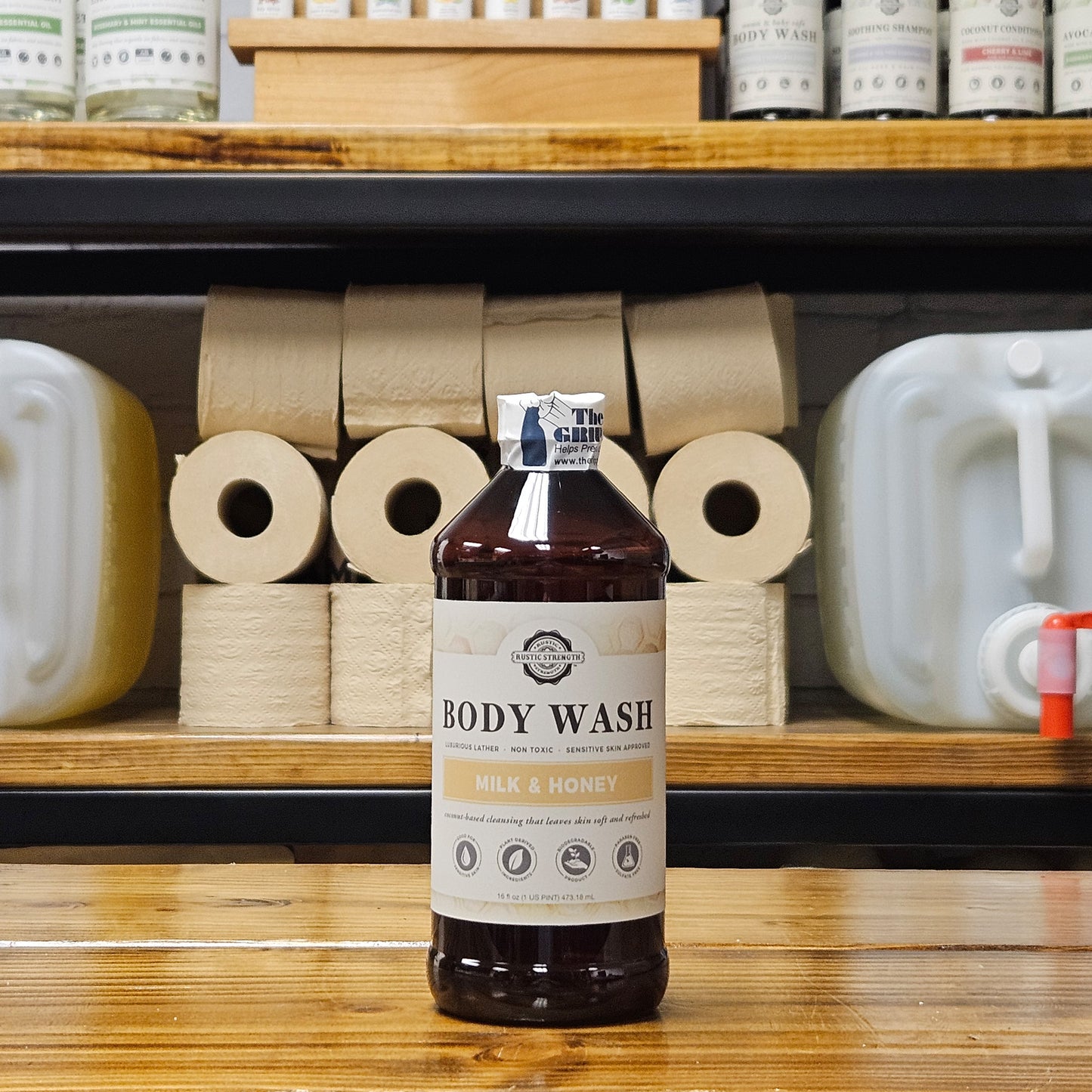 CLEARANCE | Body Wash | Milk & Honey ( 16 oz )