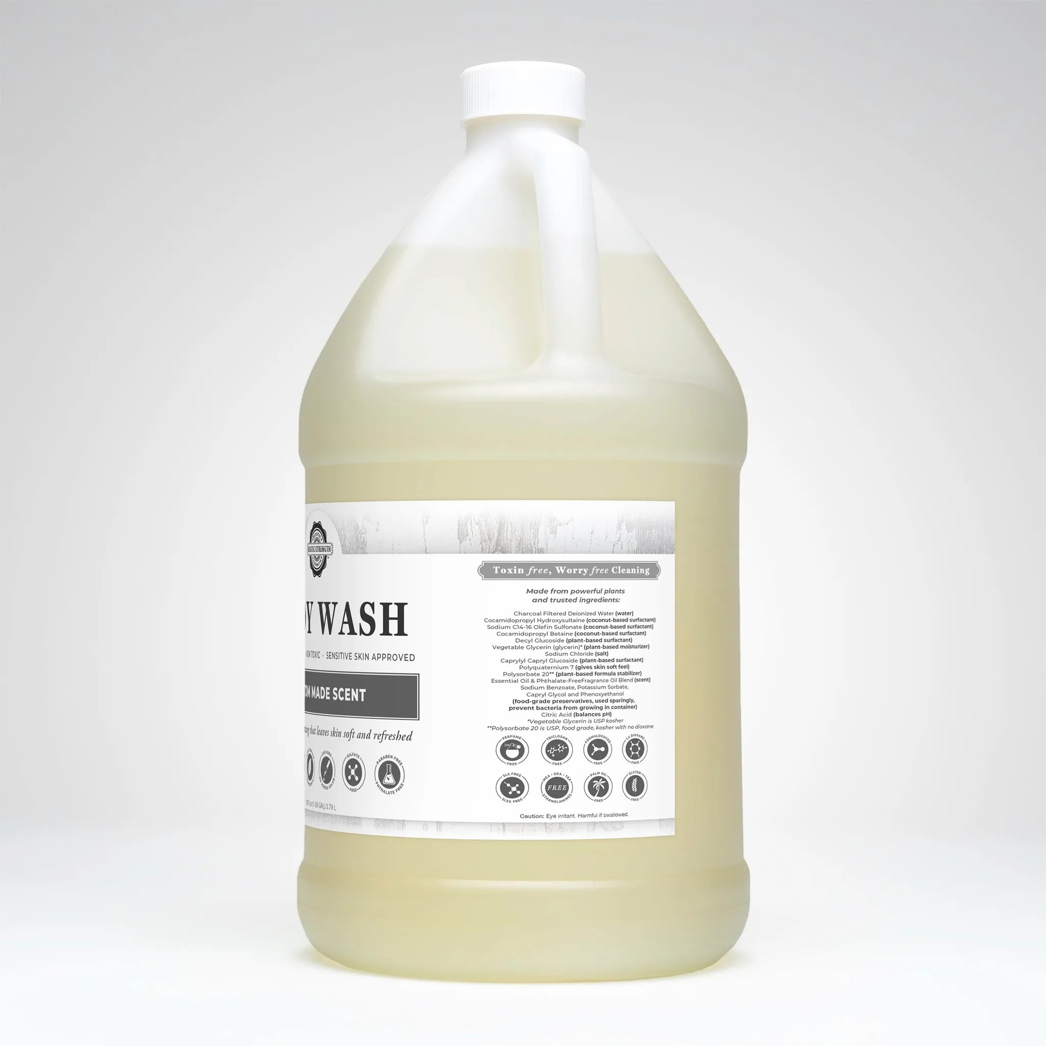 Moisturizing Body Wash | Custom Made Scent - Rustic Strength