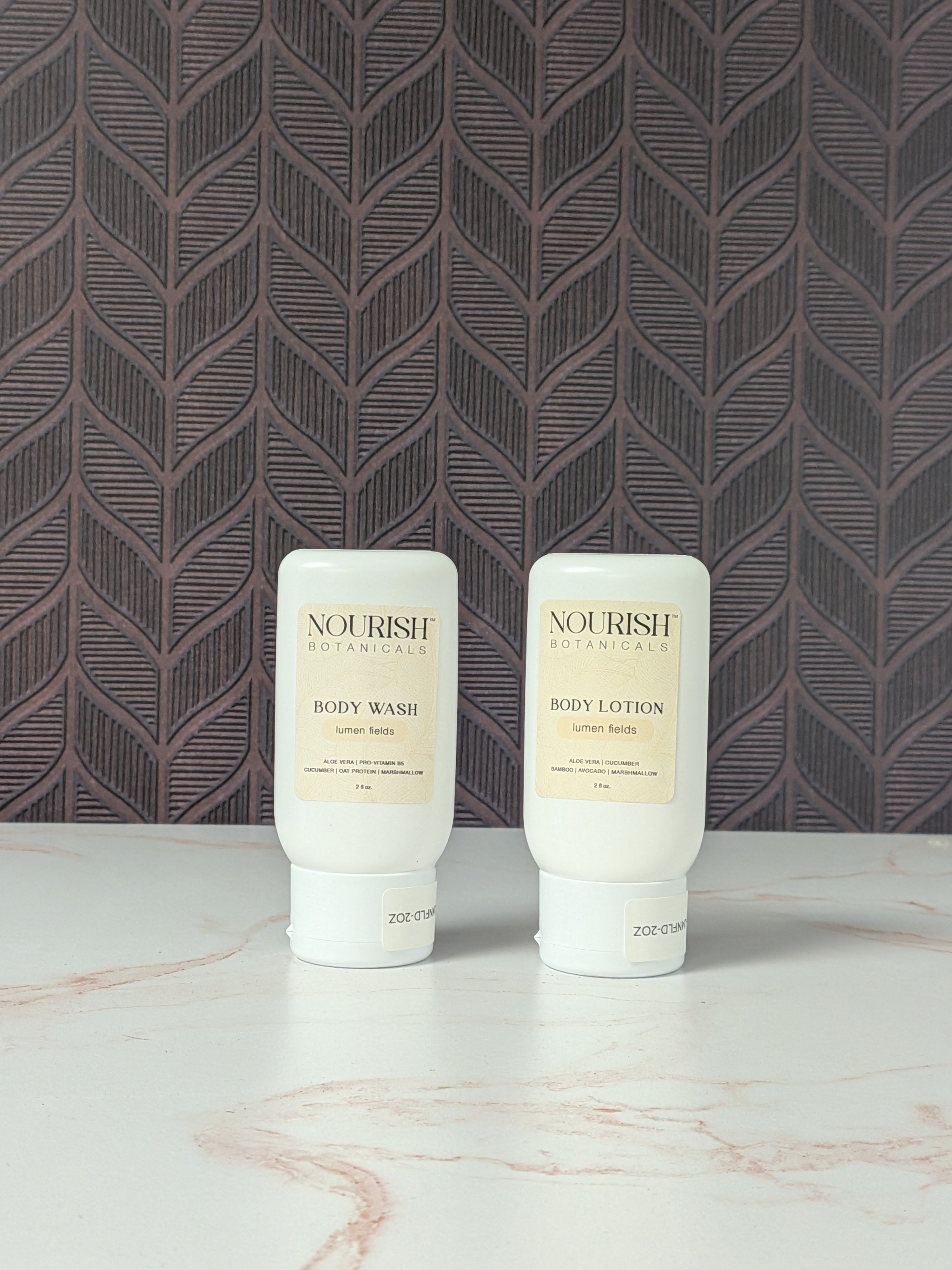 CLEARANCE | Aloe Vera Body Wash + Lotion | Lumen Fields | 2 oz