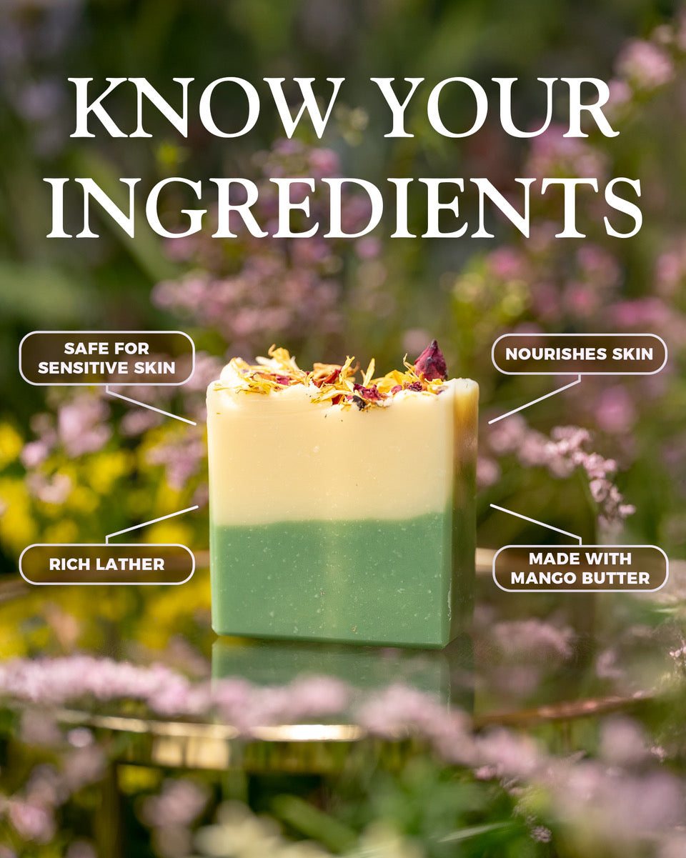 Wild Flowers scented bar soap