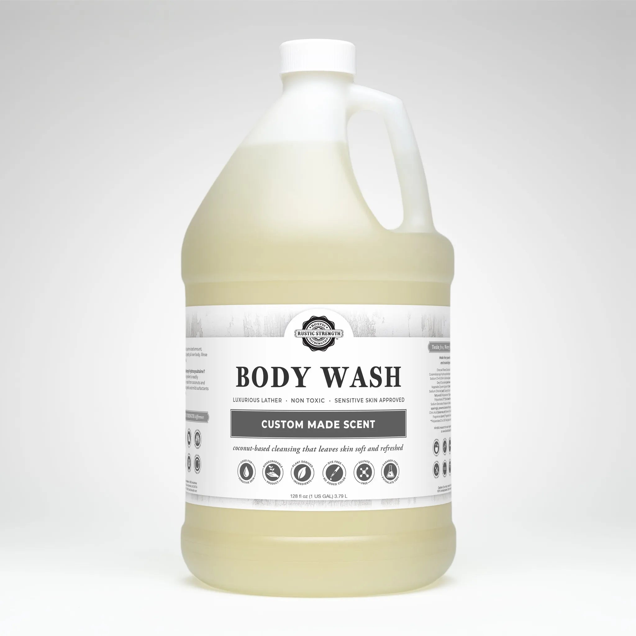 Moisturizing Body Wash | Custom Made Scent - Rustic Strength