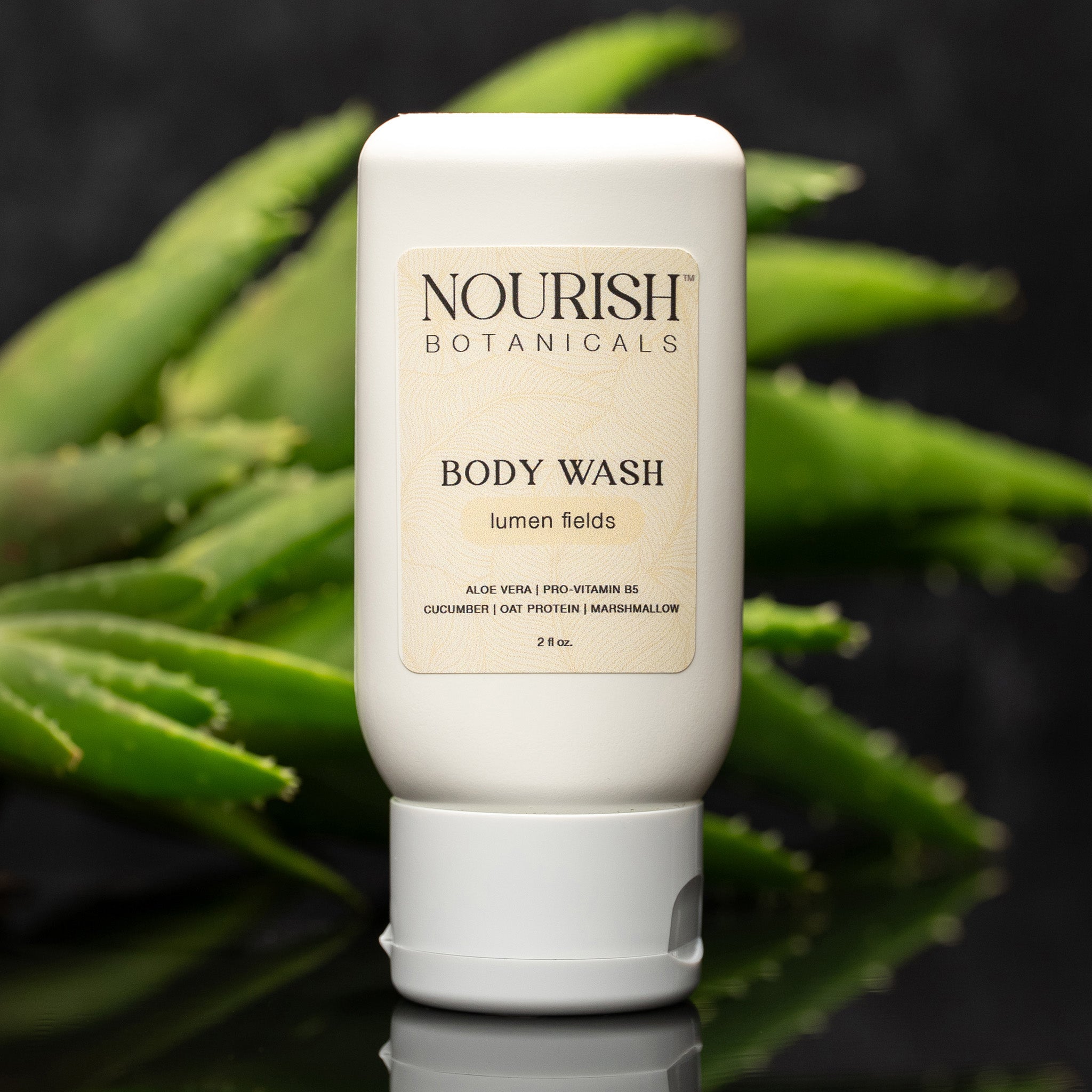 CLEARANCE | Aloe Vera Body Wash | Lumen Fields | 2 oz