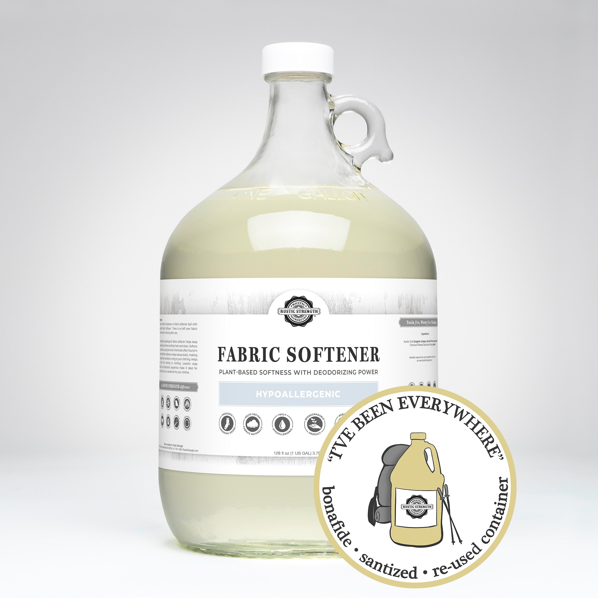 CLOSE THE LOOP™ | Fabric Softener | Glass Gallon