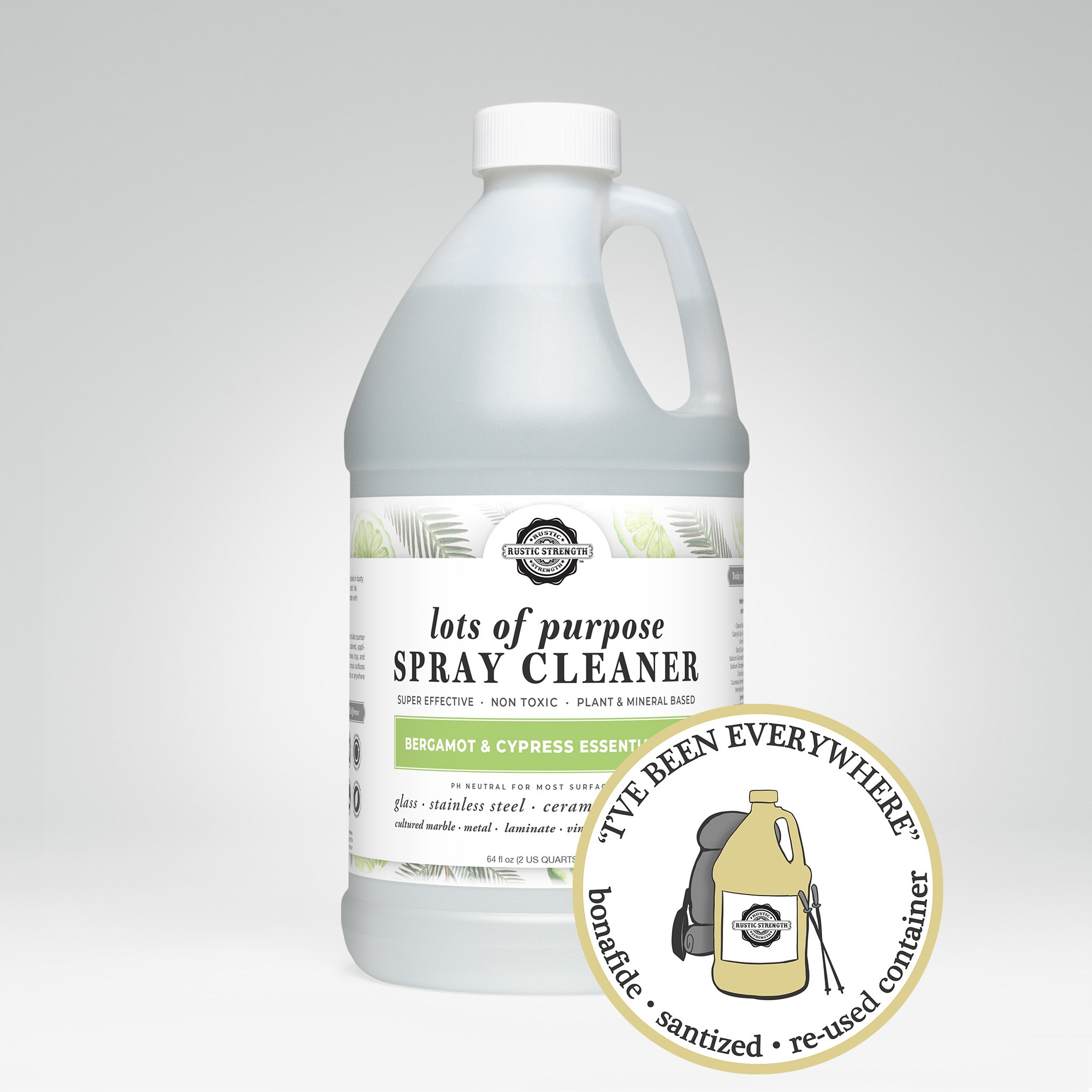 SANITIZED & REFILLED | Lots of Purpose | Bergamot Cypress | Half Gallon