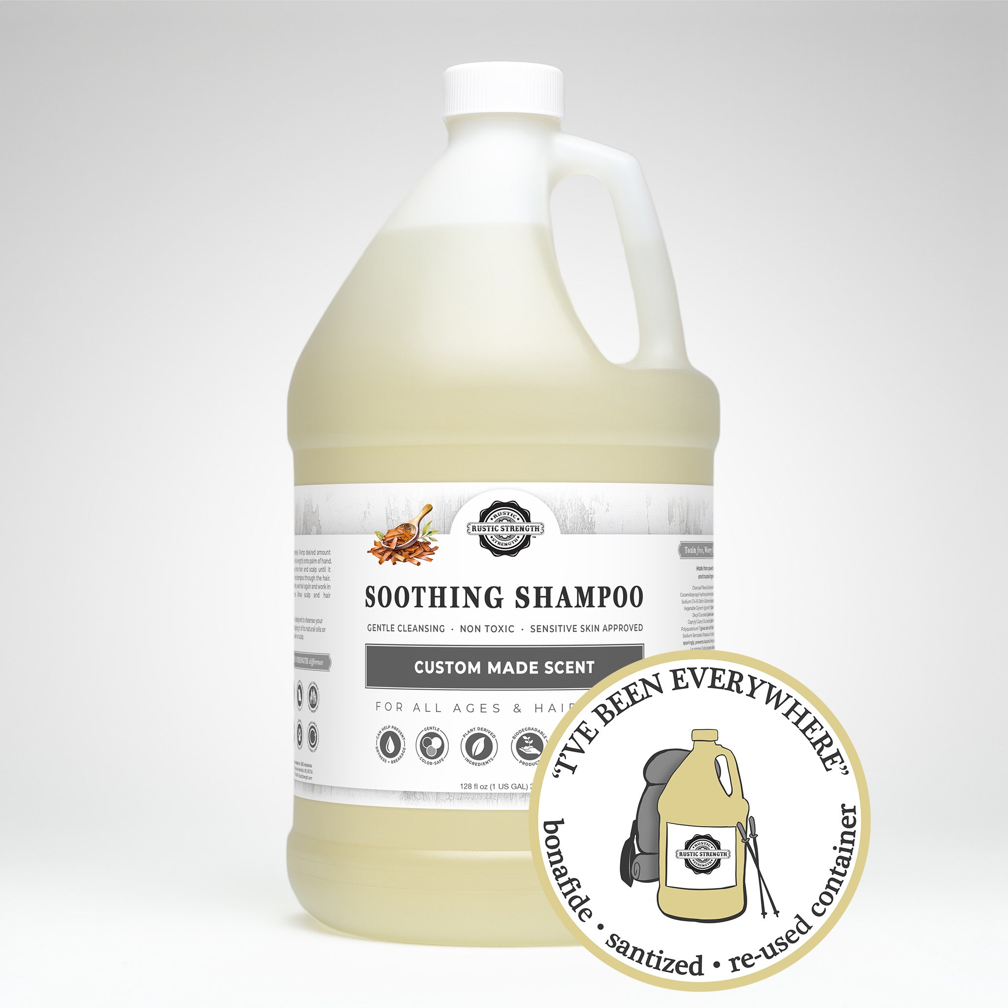 SANITIZED & REFILLED | Shampoo | Sandalwood | Gallon