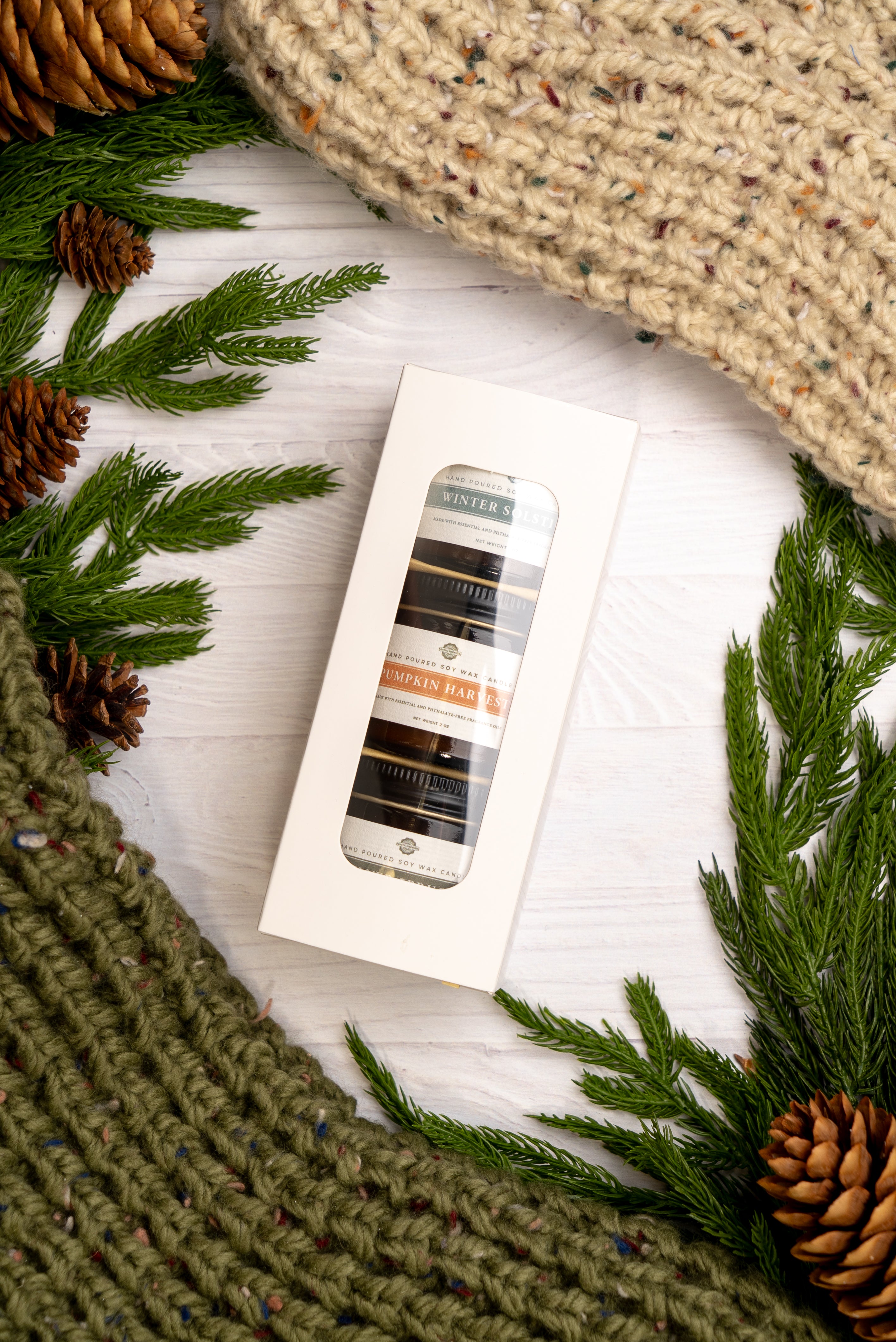 Winter Candle | Holiday 3 pack | 2 oz