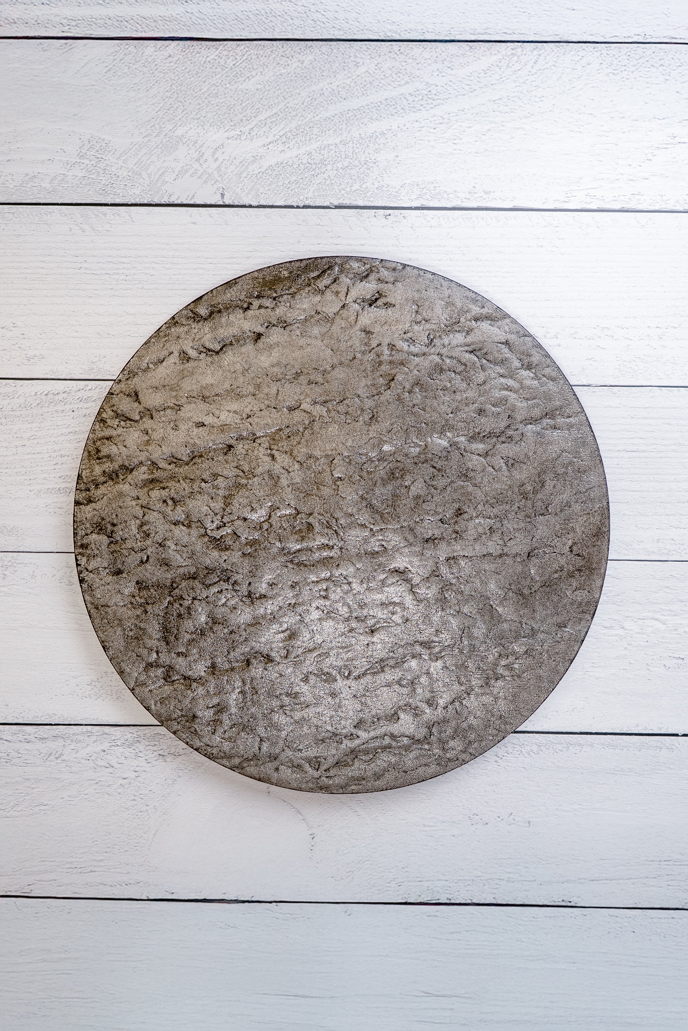 Concrete Lazy Susan | Charcoal | 15" diameter