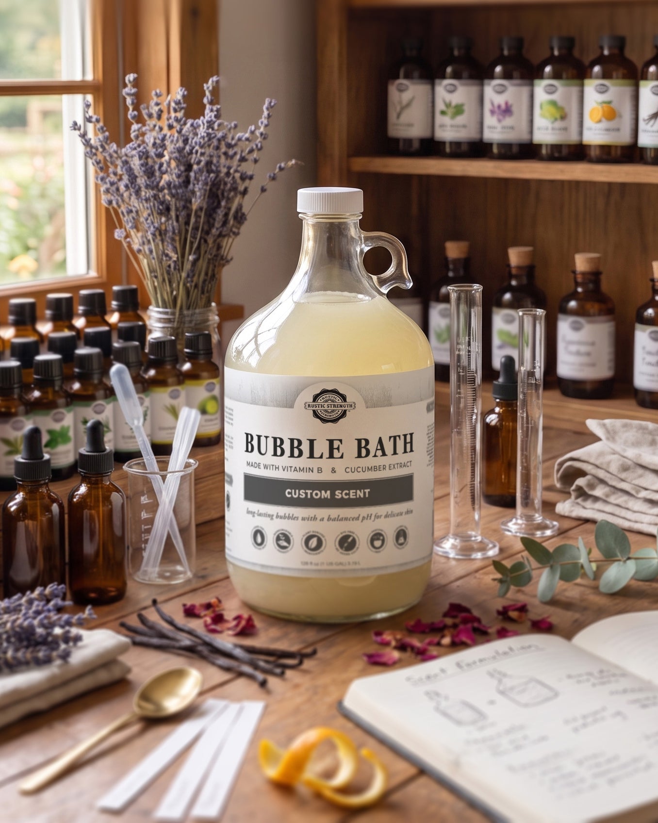 Bubble Bath | Custom Made Scent - Rustic Strength