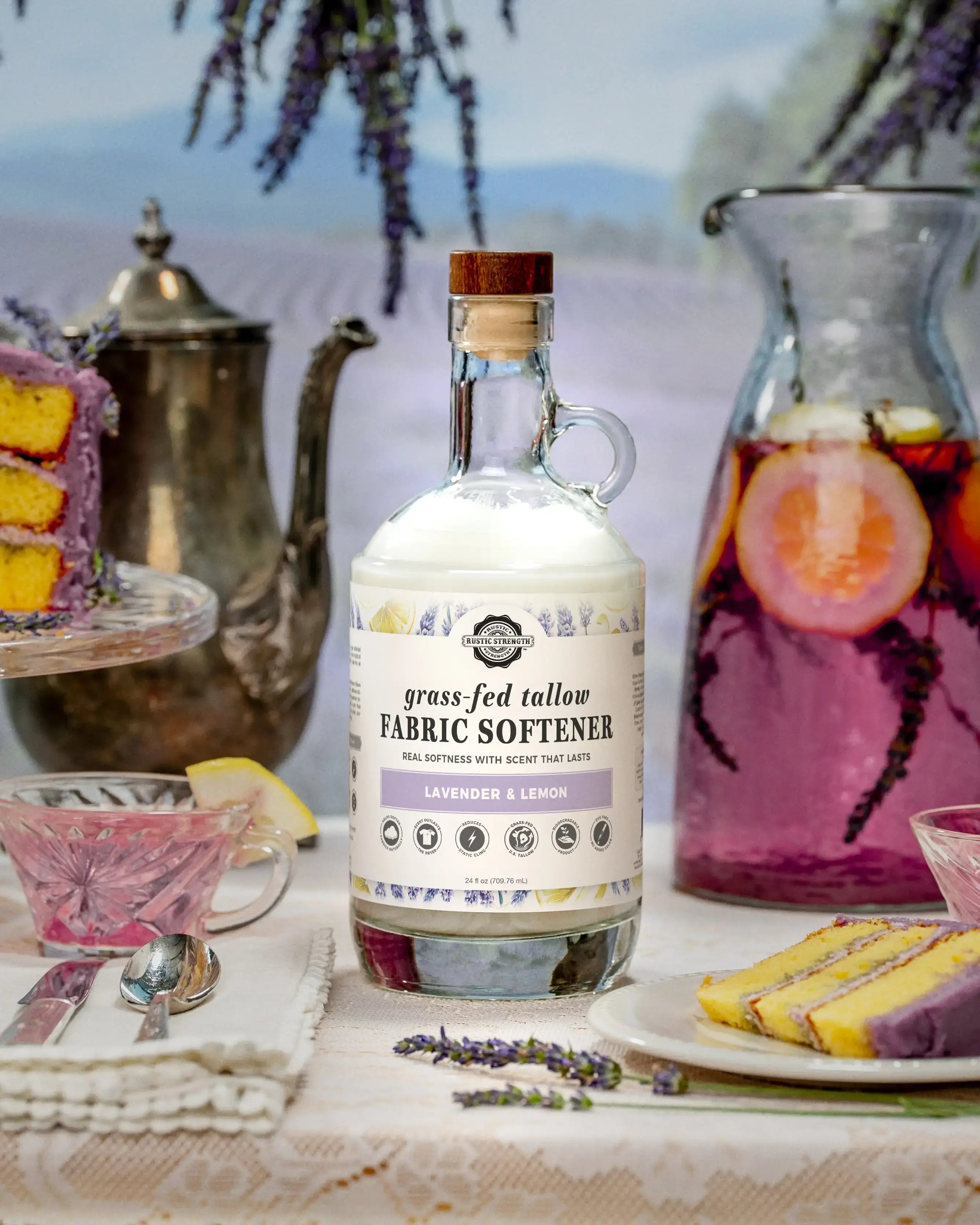 Tallow Fabric Softener | Lavender & Lemon