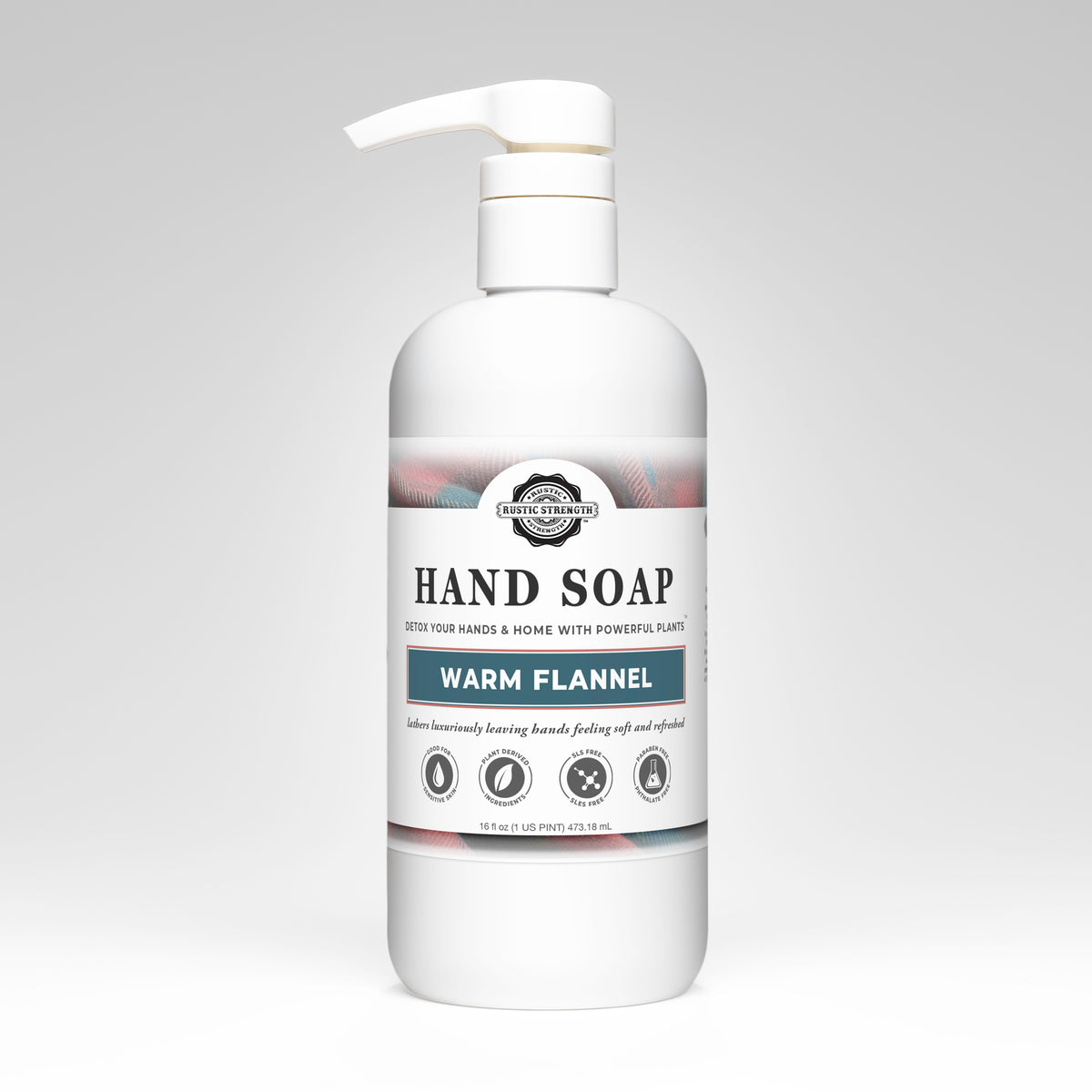 Hand Soap | Warm Flannel - Rustic Strength