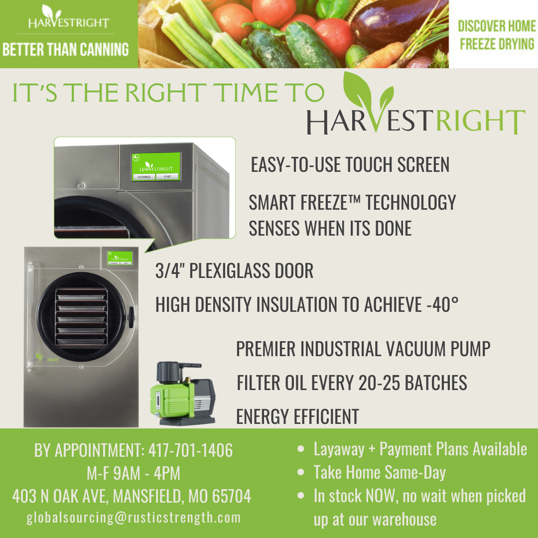 Harvest Right Freeze Dryer | Large | White