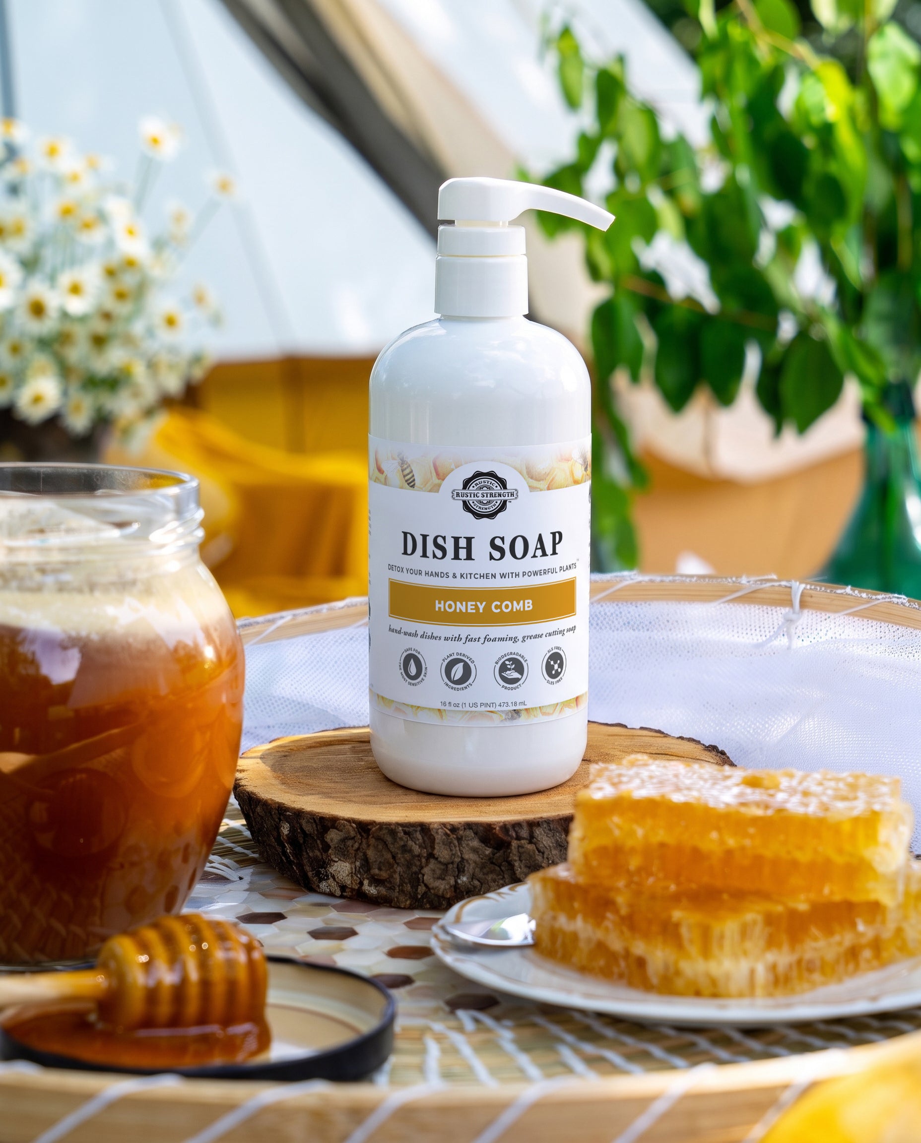 Dish Soap | Honey Comb - Rustic Strength
