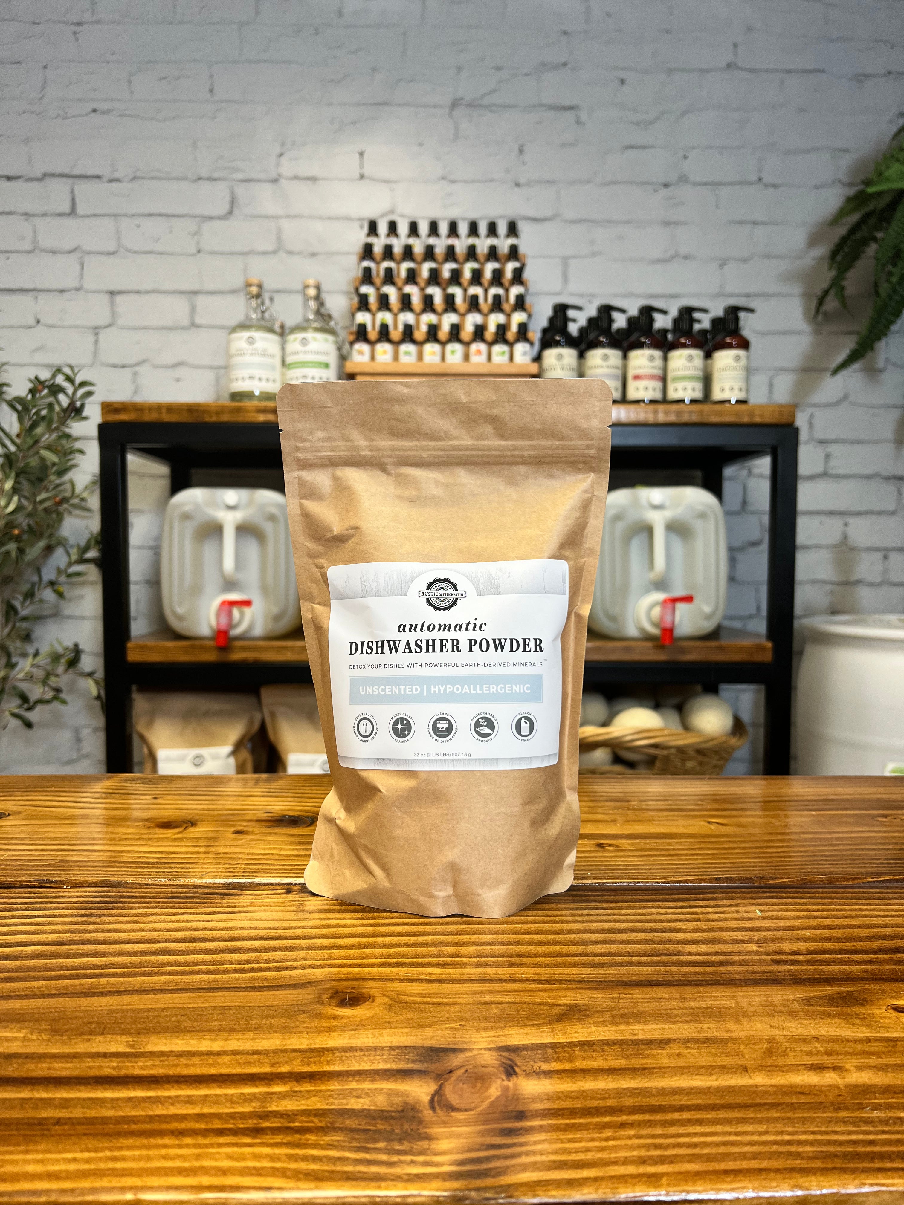 CLEARANCE Automatic Dishasher Powder ( 2 lb ) Rustic Strength