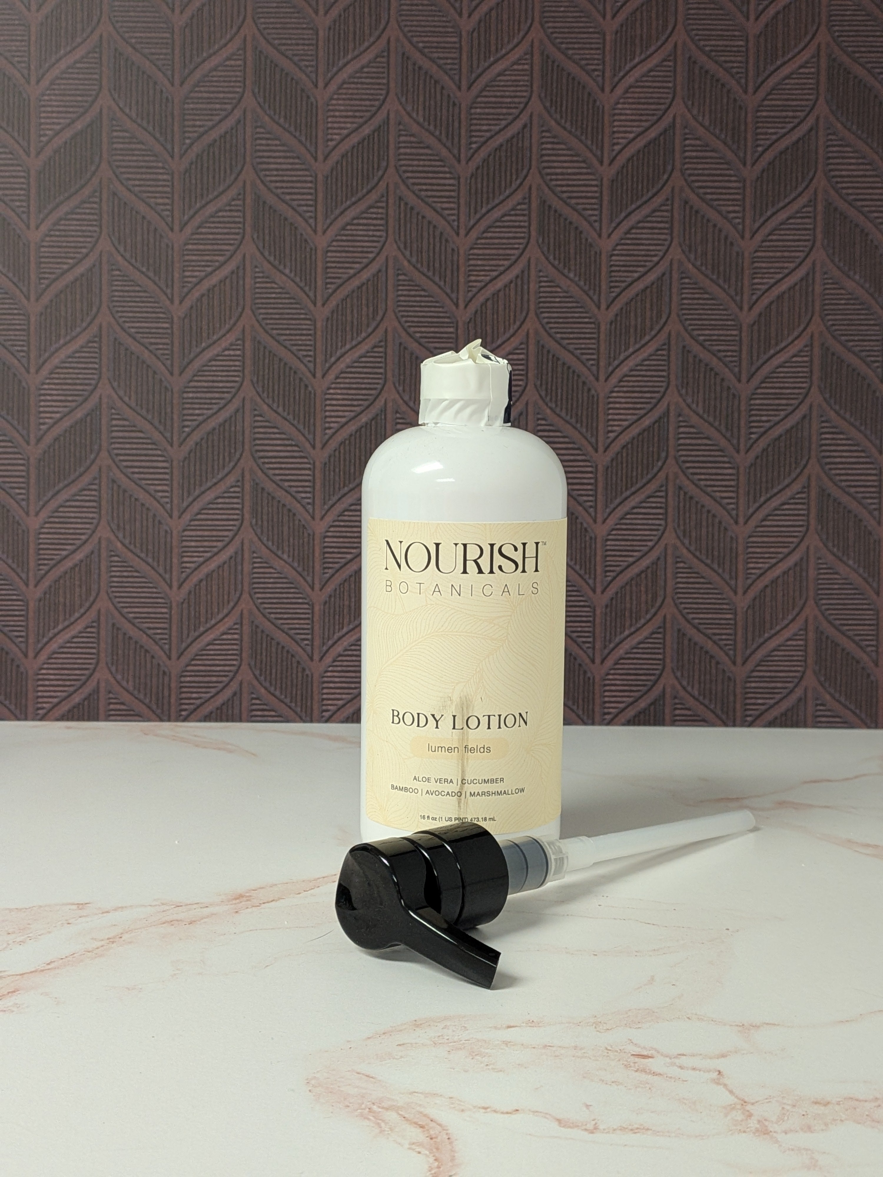 CLEARANCE | Aloe Vera Body Lotion | Lumen Fields | 16 oz - Rustic Strength