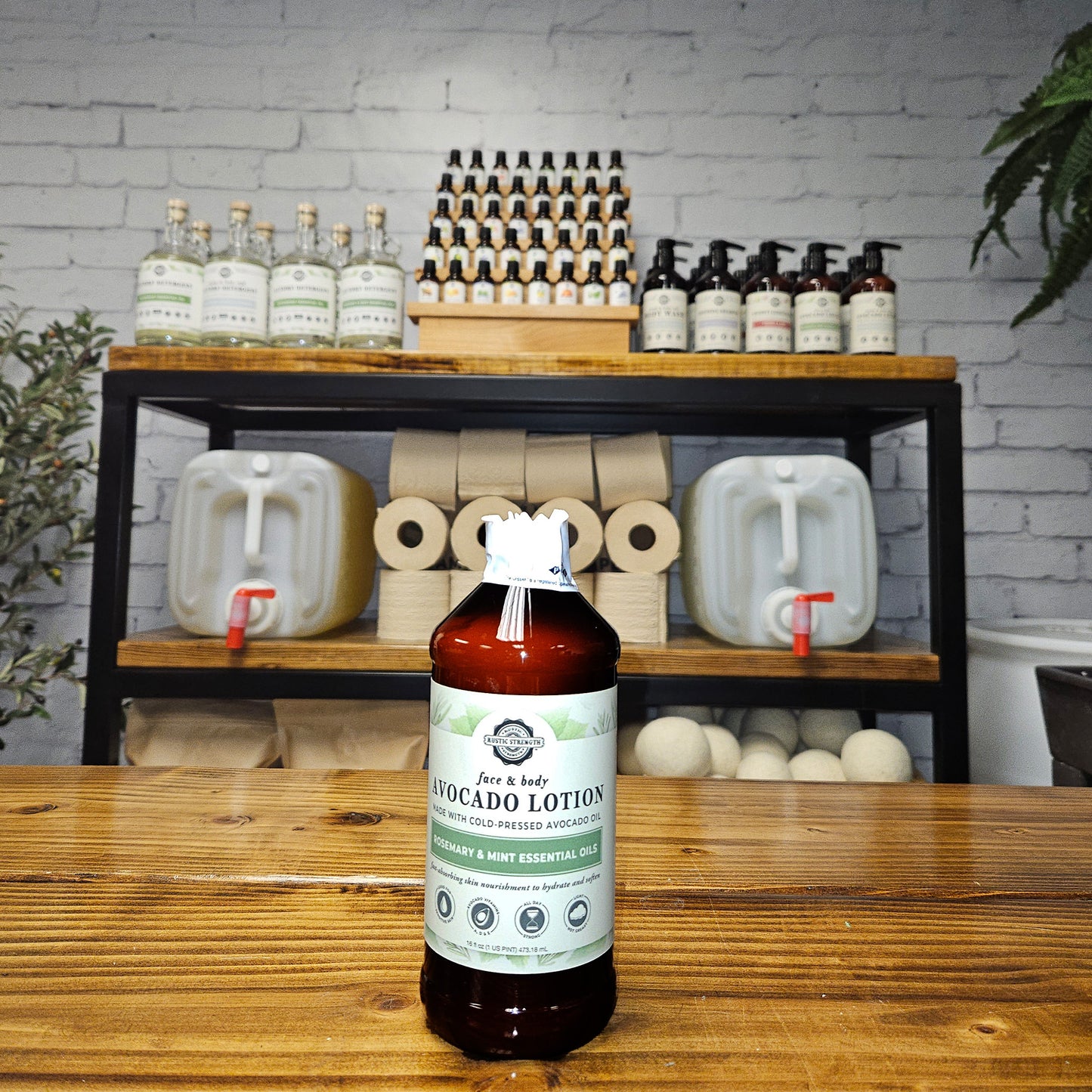 CLEARANCE | Lotion | Rosemary & Mint ( 16 oz )