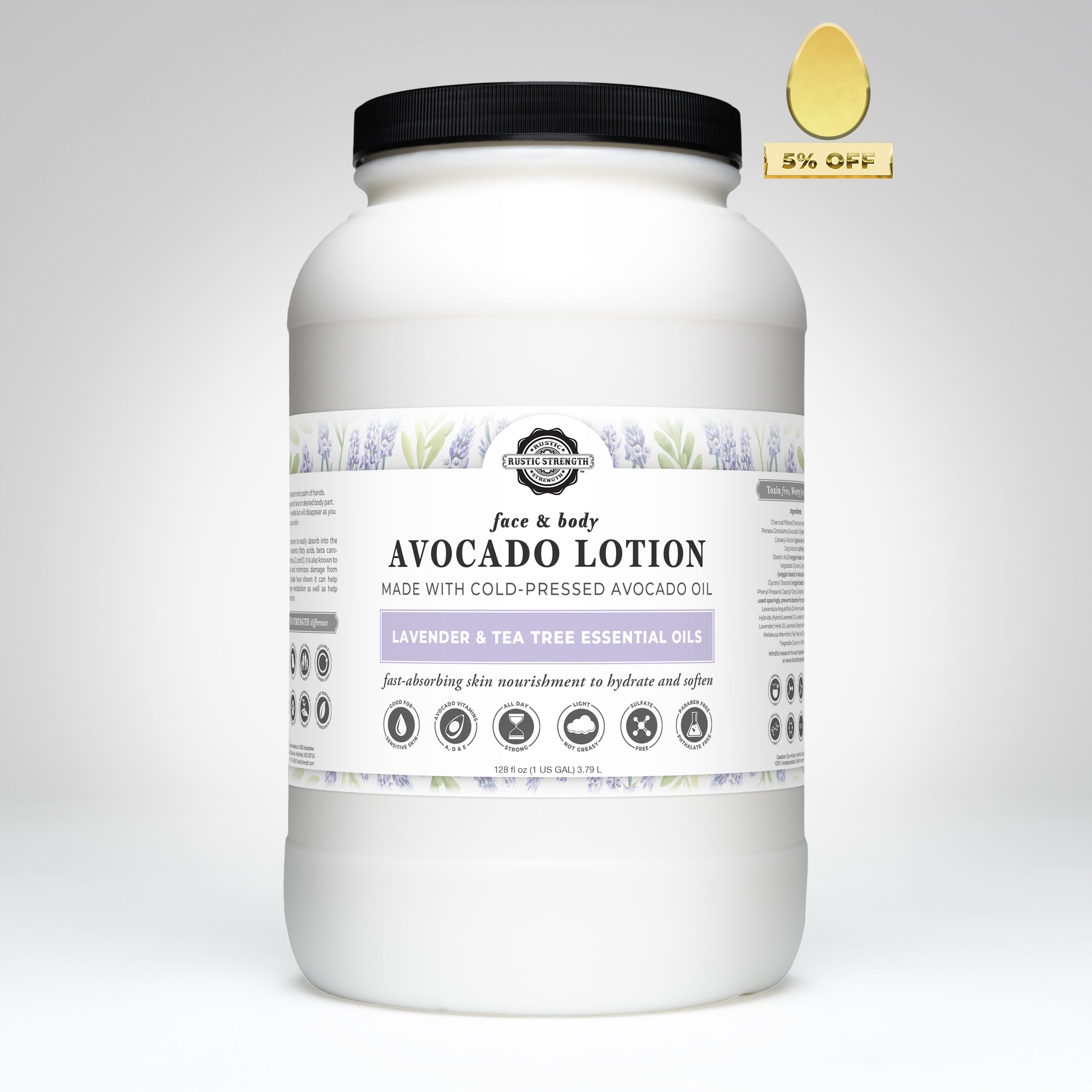Avocado Lotion | Lavender & Tea Tree