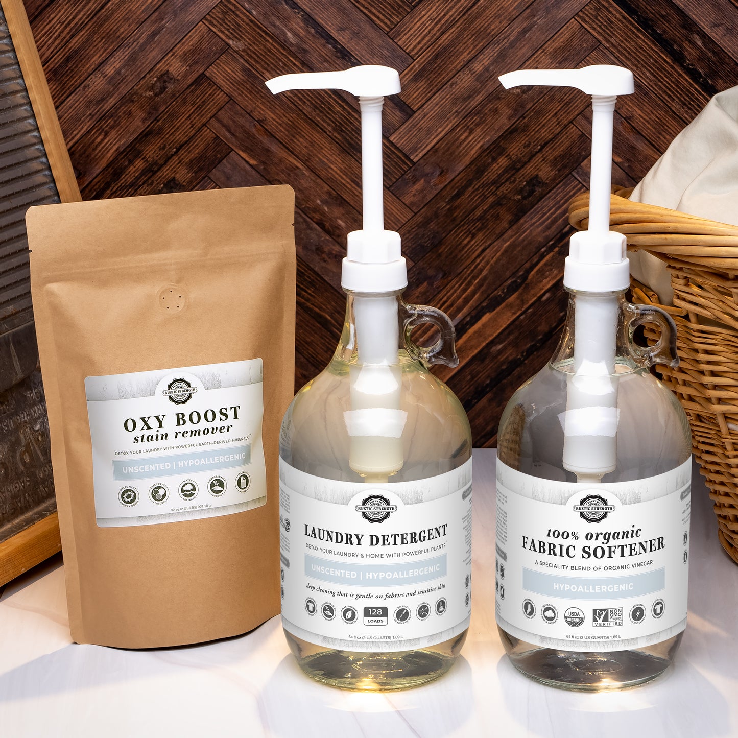 Laundry Detox Set | Glass