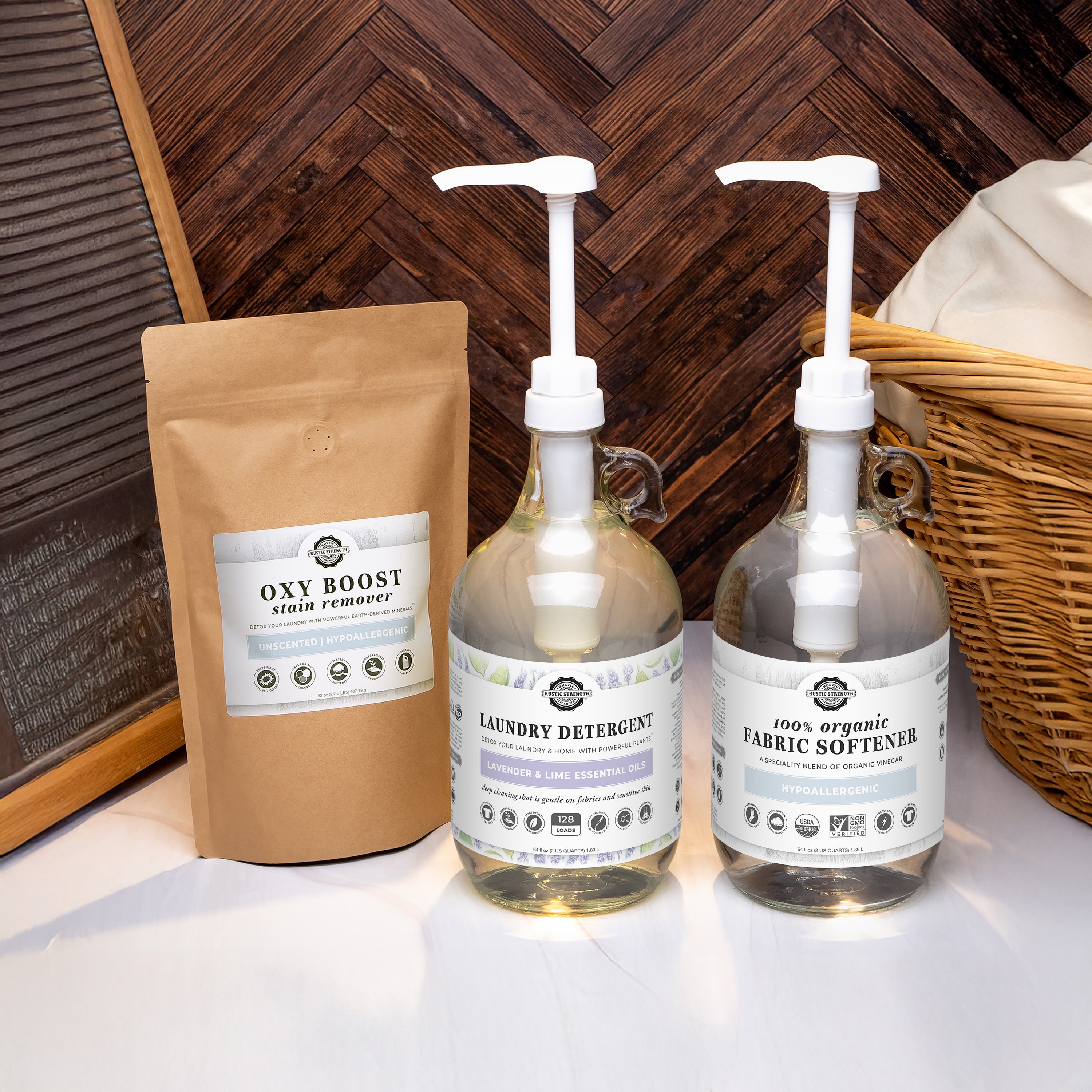 Laundry Detox Set | Glass