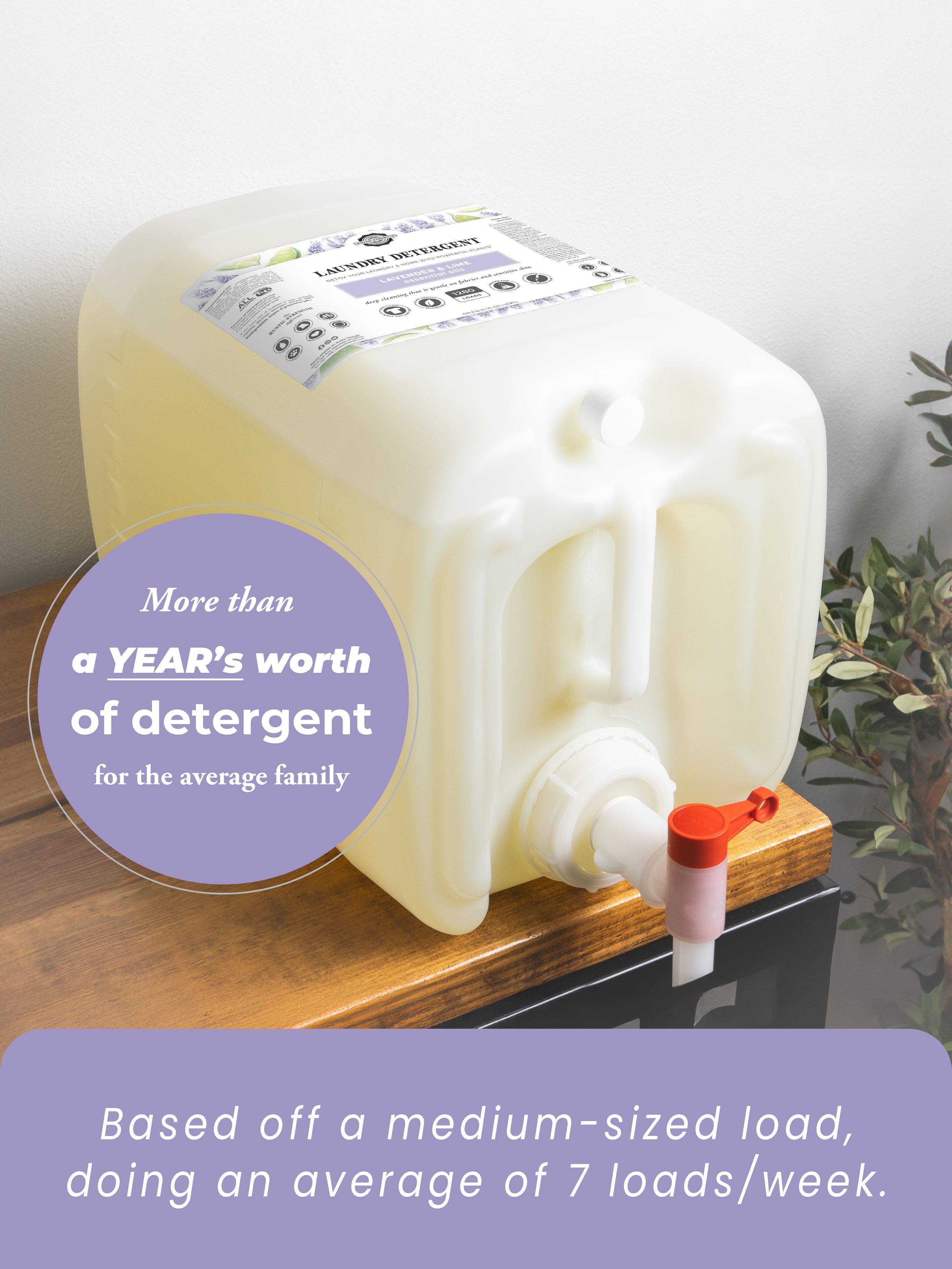 Laundry Detergent | Lavender & Lime