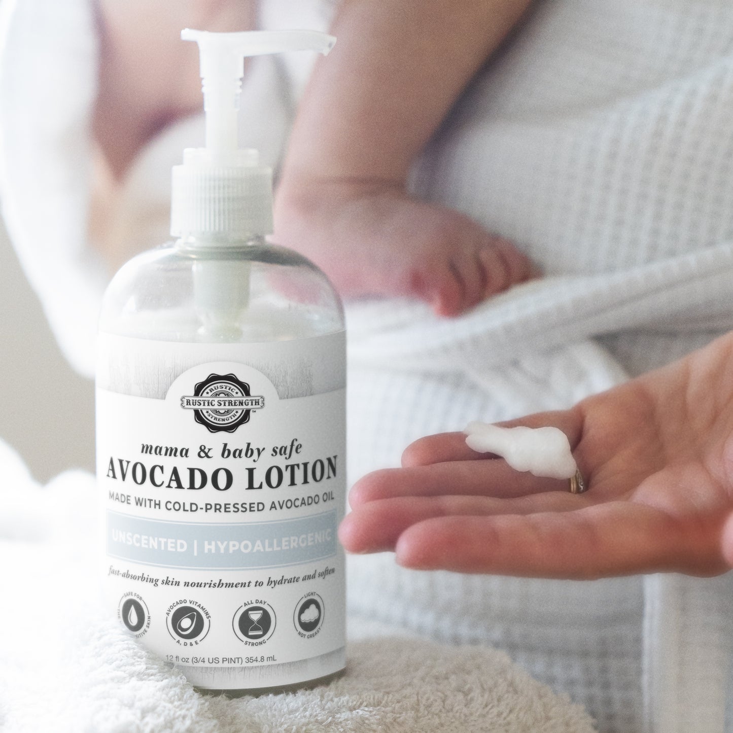 Avocado Lotion | Mama + Baby Safe