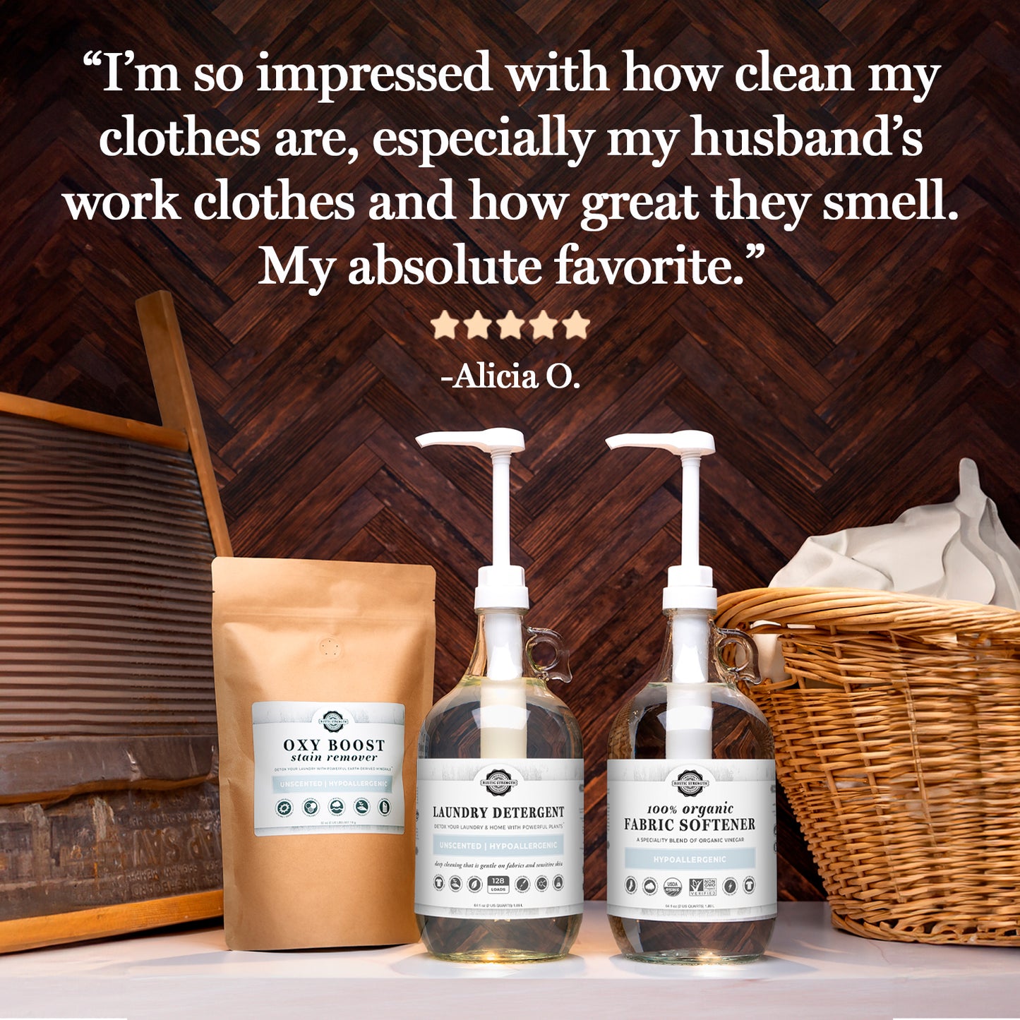 Laundry Detox Set | Glass