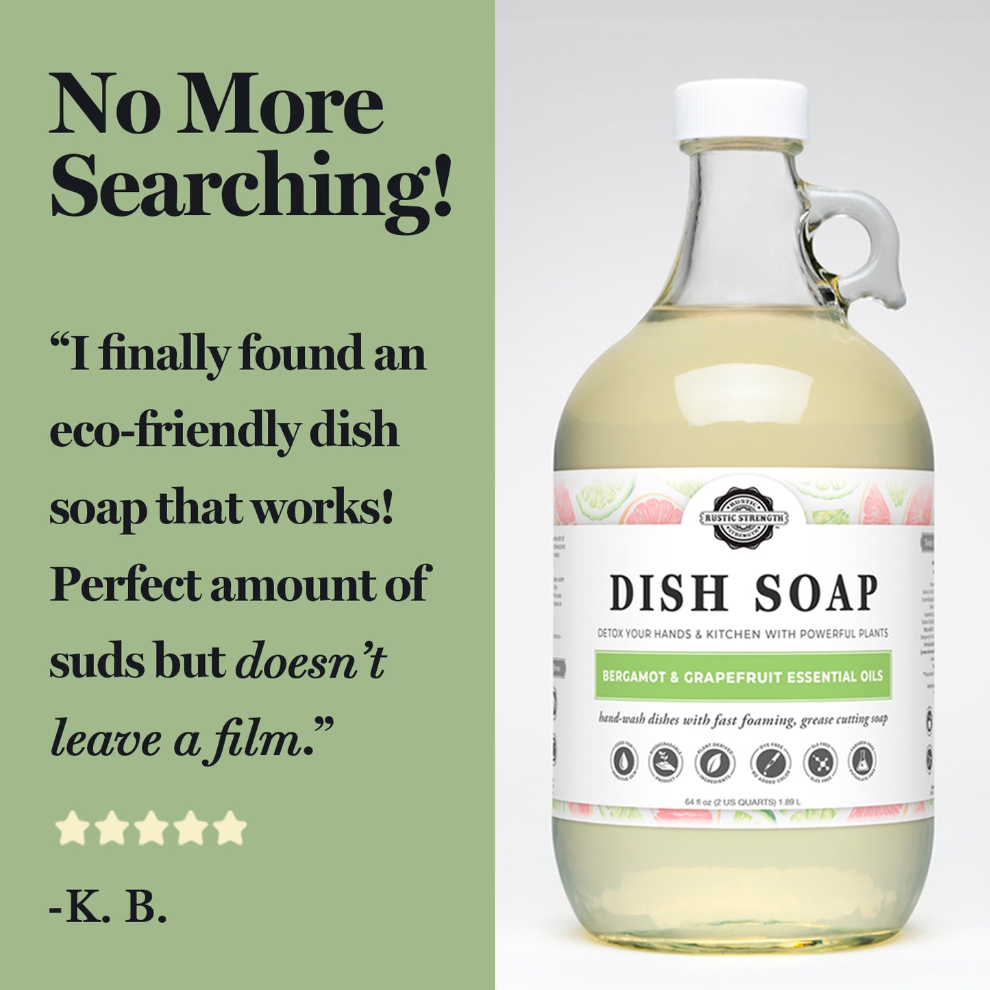Dish Soap | Lemon & Eucalyptus