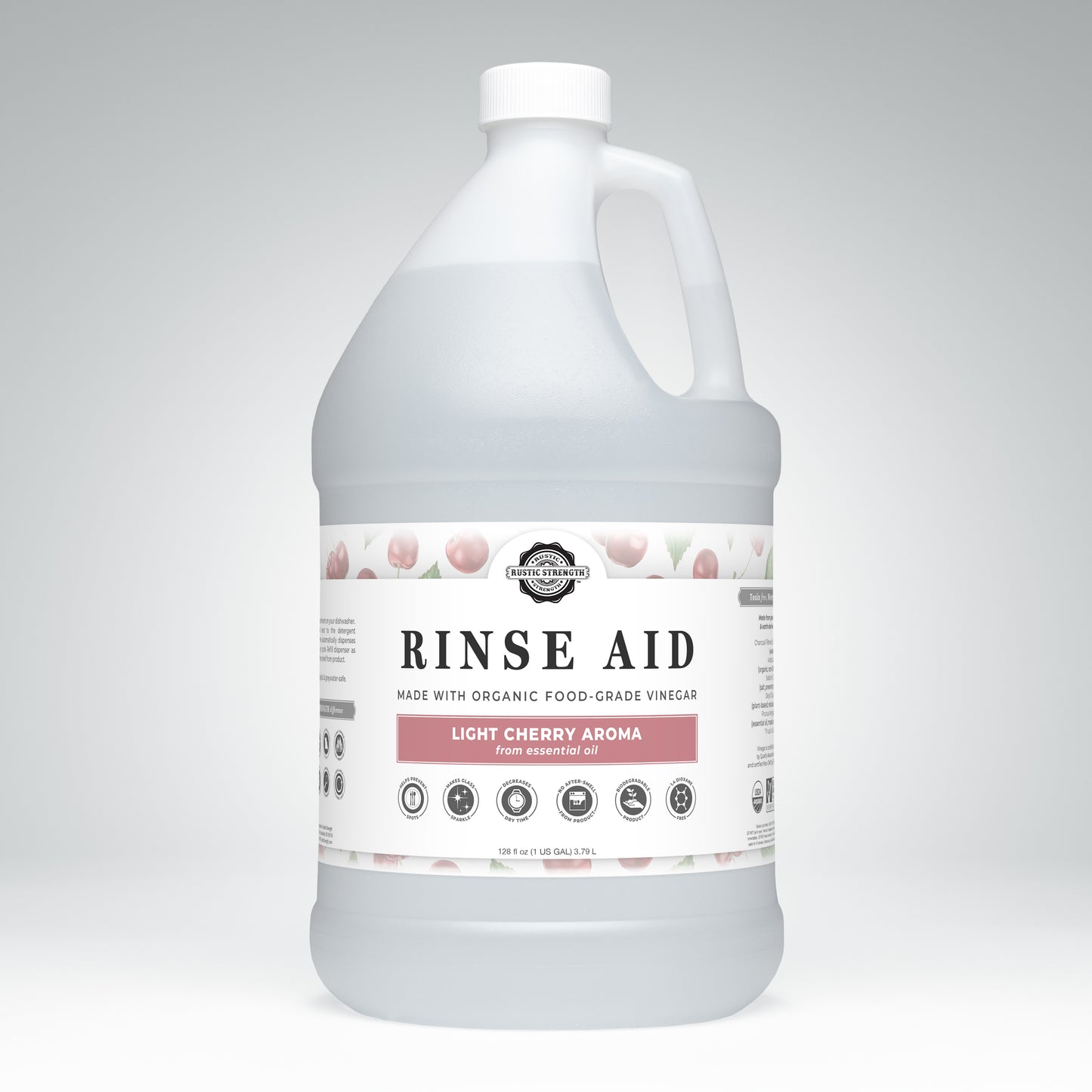 Organic Rinse Aid for Automatic Dishwashers