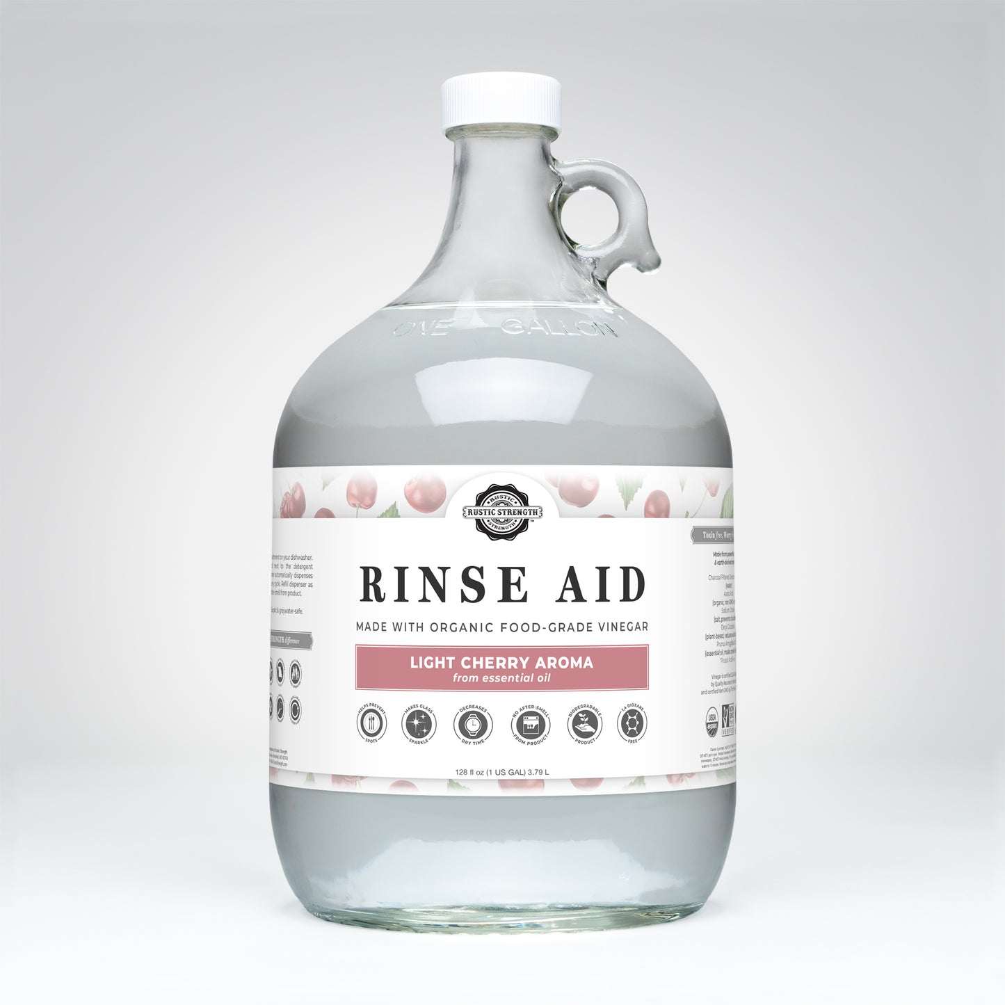 Organic Rinse Aid for Automatic Dishwashers