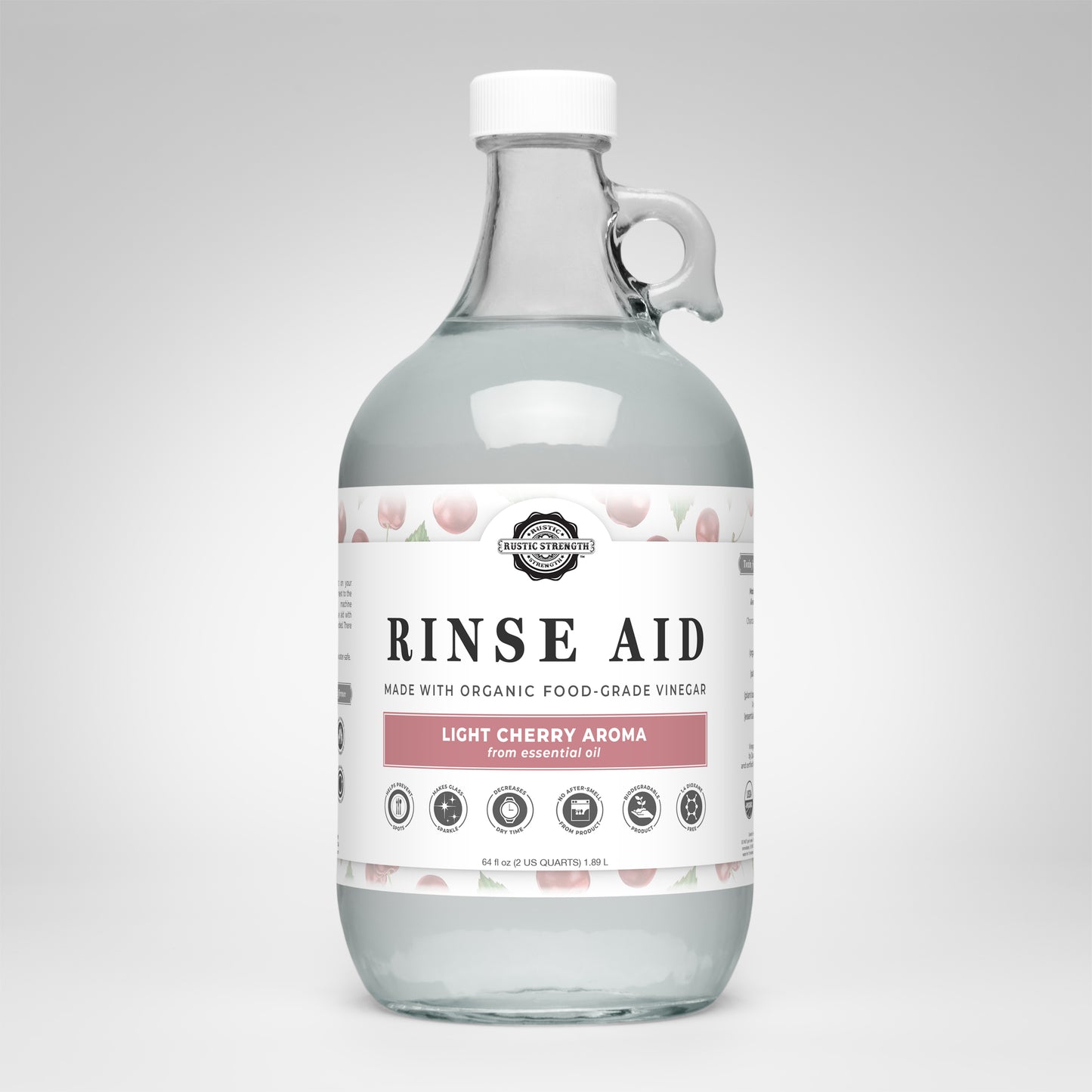 Organic Rinse Aid for Automatic Dishwashers