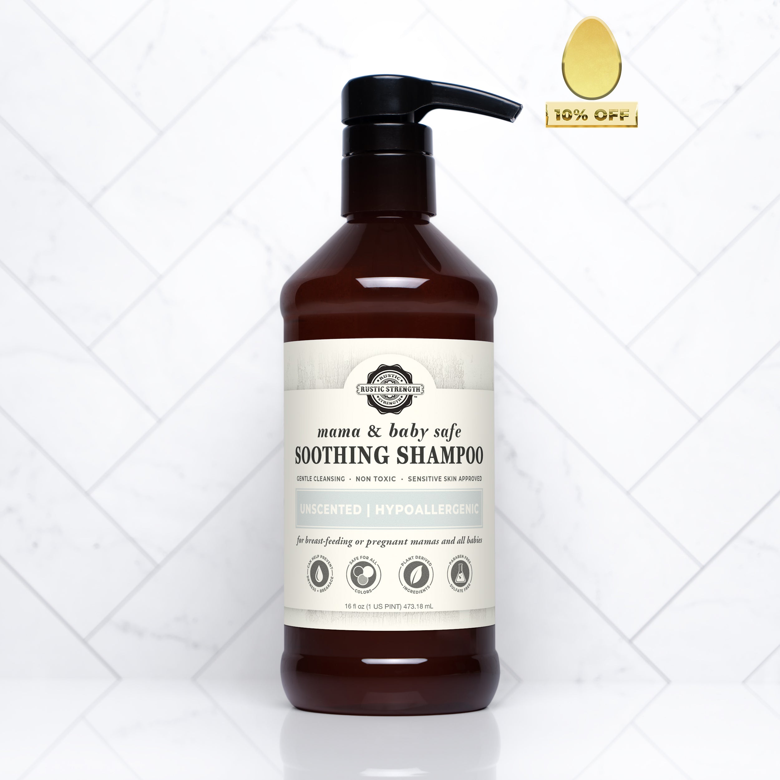 Soothing Shampoo | Mama + Baby Safe