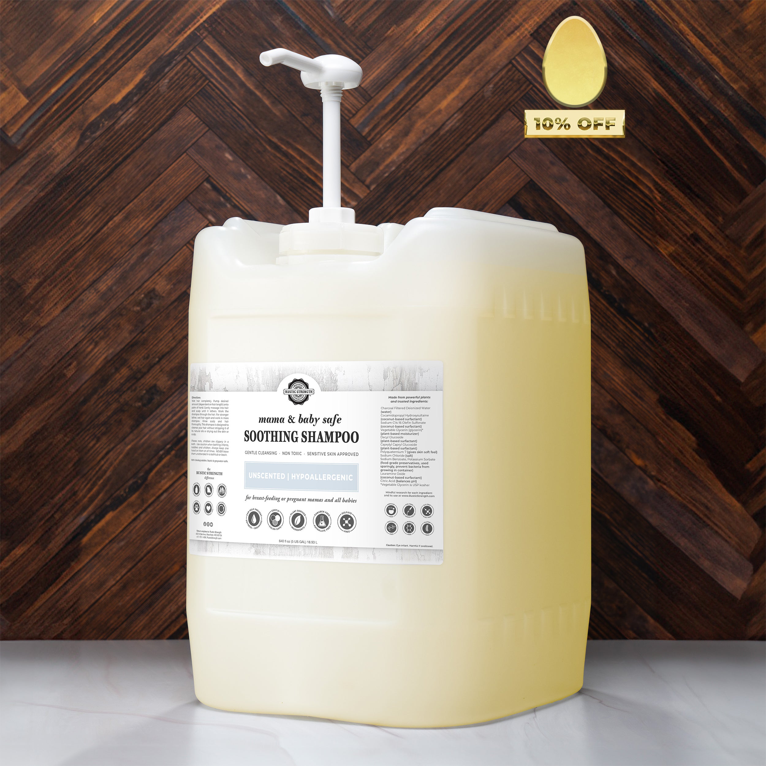 Soothing Shampoo | Mama + Baby Safe