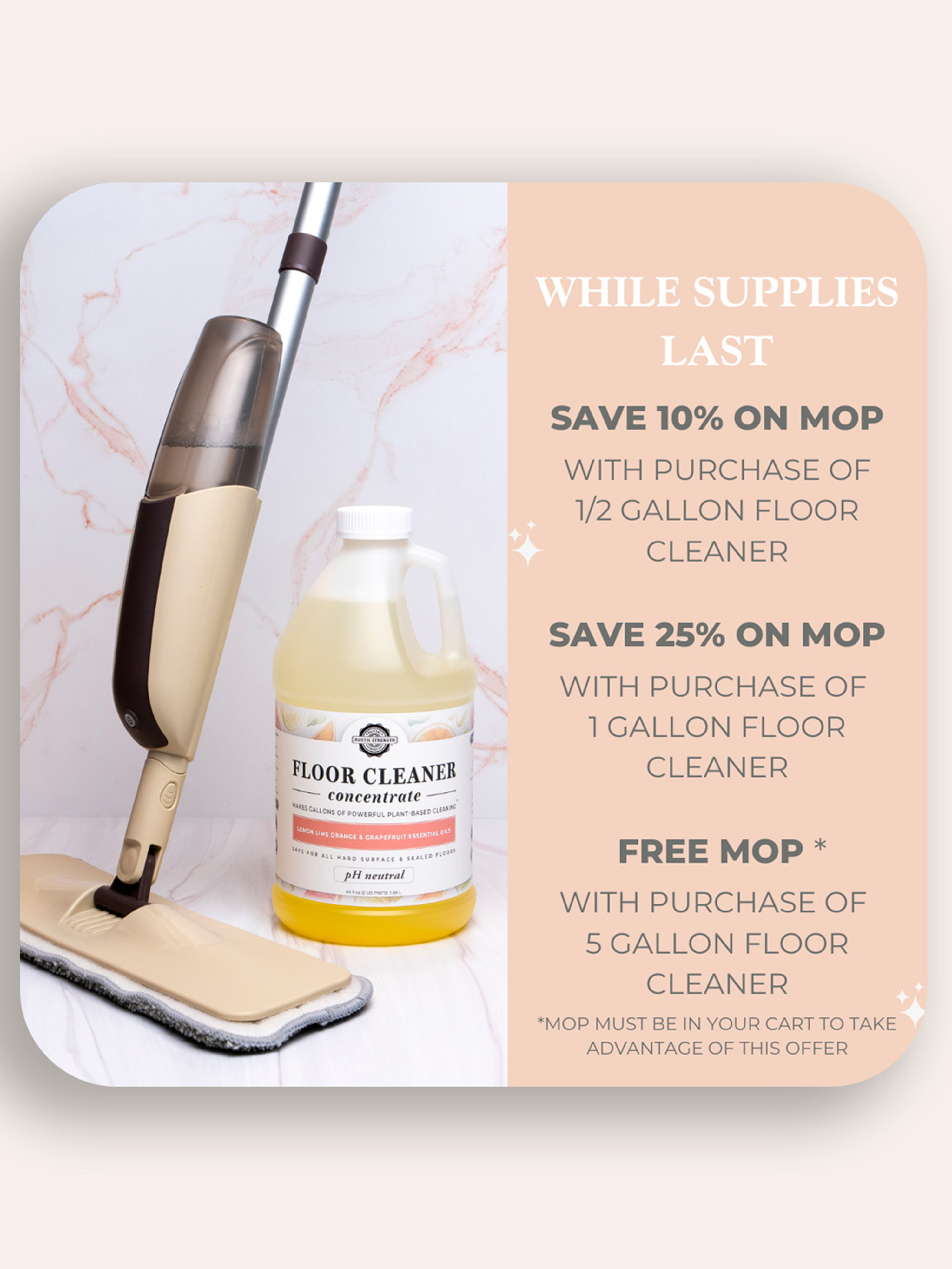 Floor Cleaner Concentrate | Lavender & Lemon