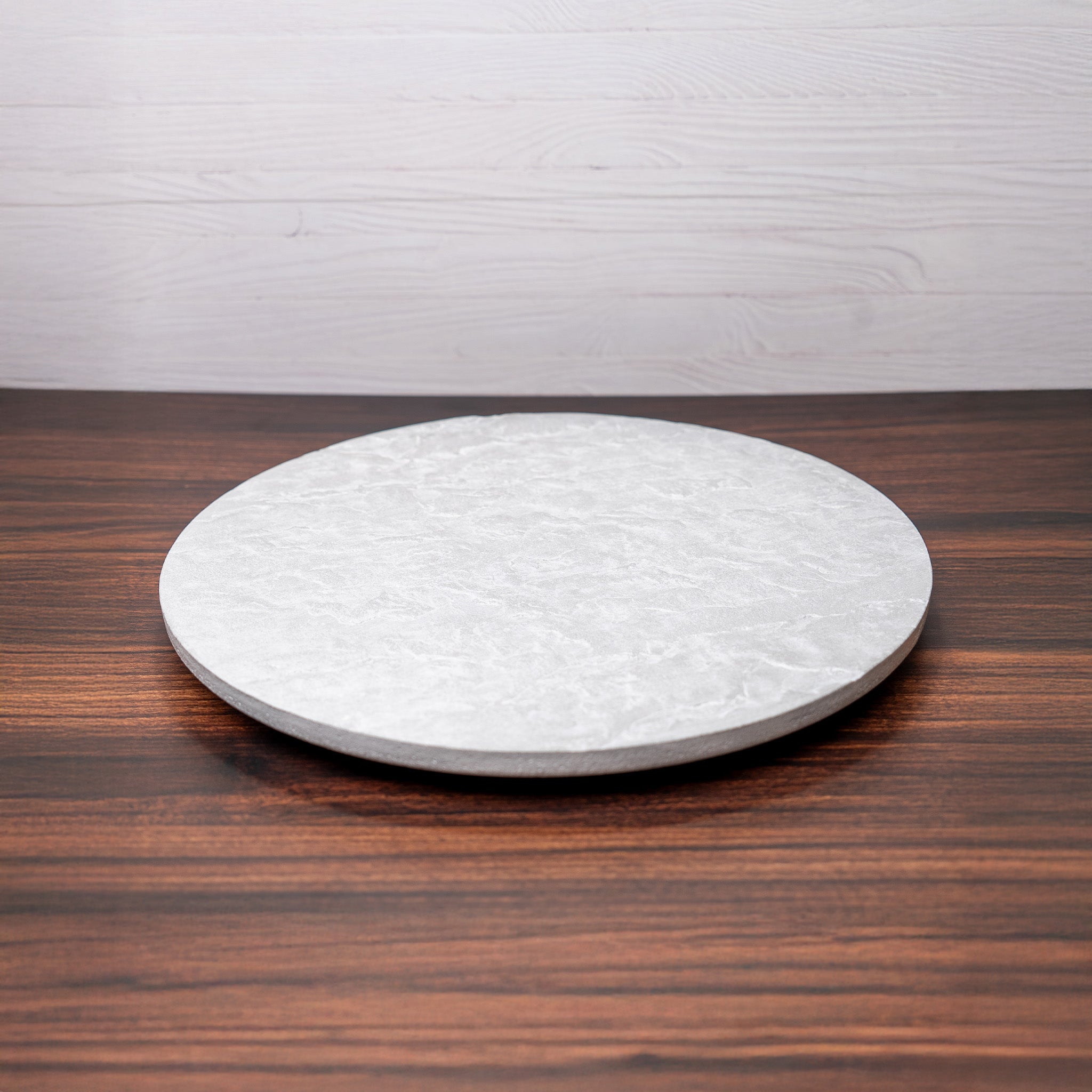 Concrete Lazy Susan | Ash | 15" diameter