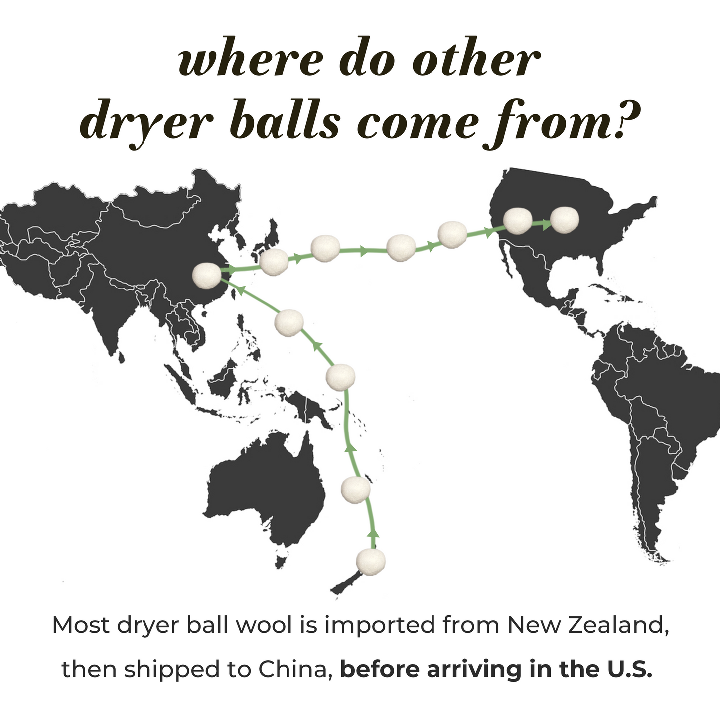 Alpaca Dryer Balls ( 3 pack )