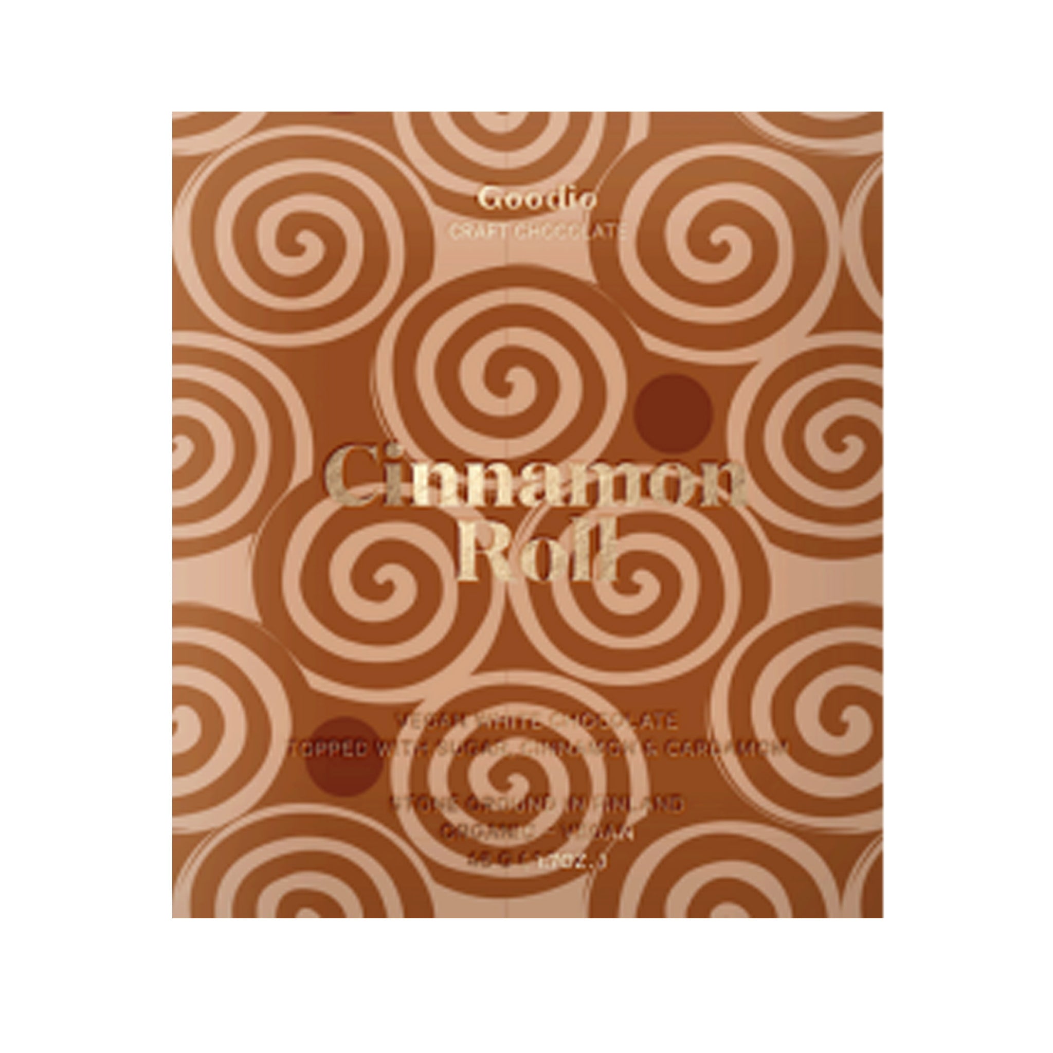 White Chocolate | Goodio | Cinnamon Roll 1.7 oz