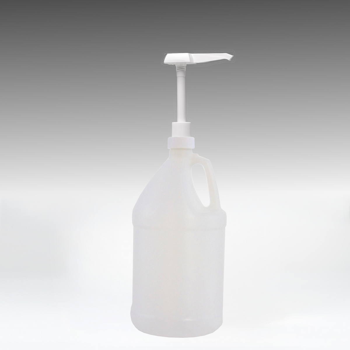 Rustic Strength, Pump, white, pictured on a Half Gallon Plastic Jug