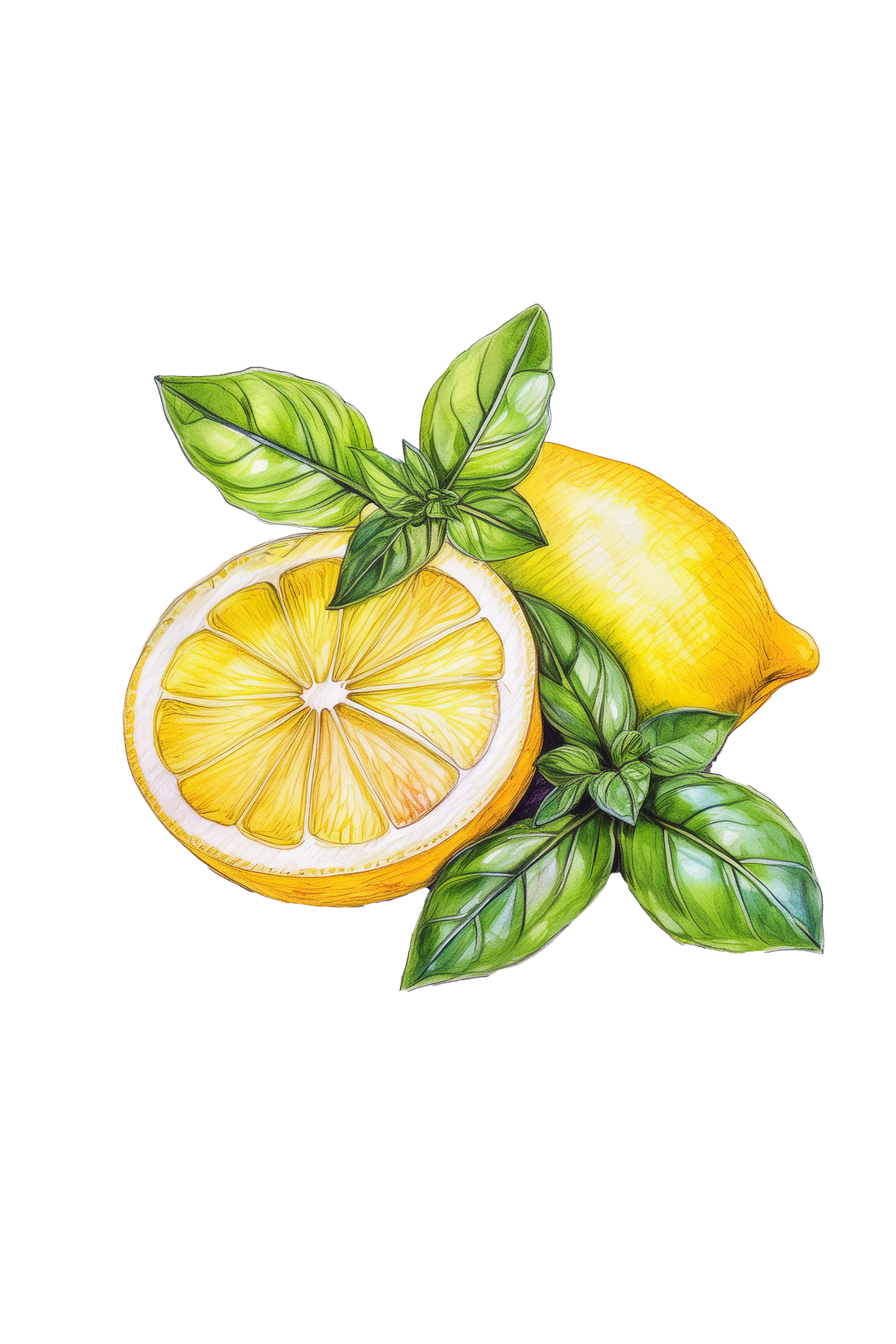 Lemon & Basil Essential Oil Blend