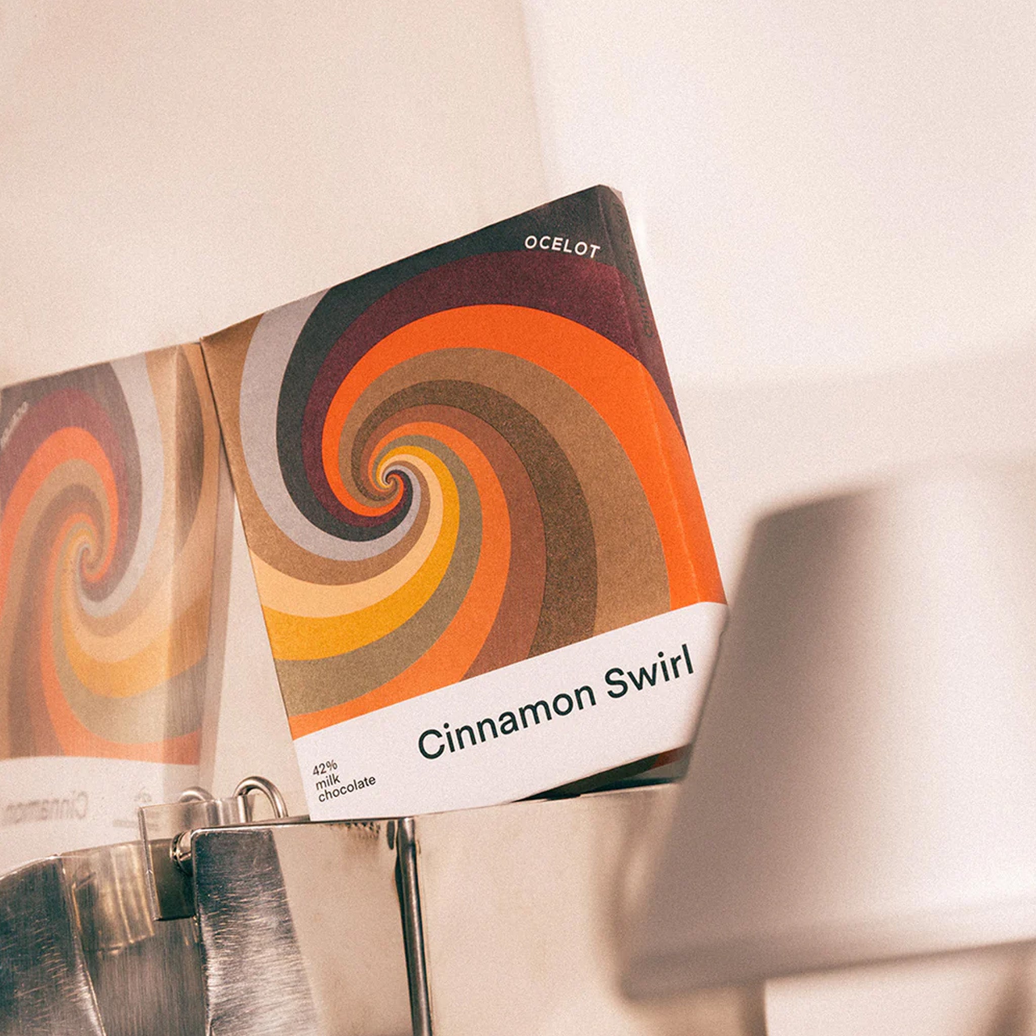 Milk Chocolate | Ocelot | Cinnamon Swirl 42% 70g