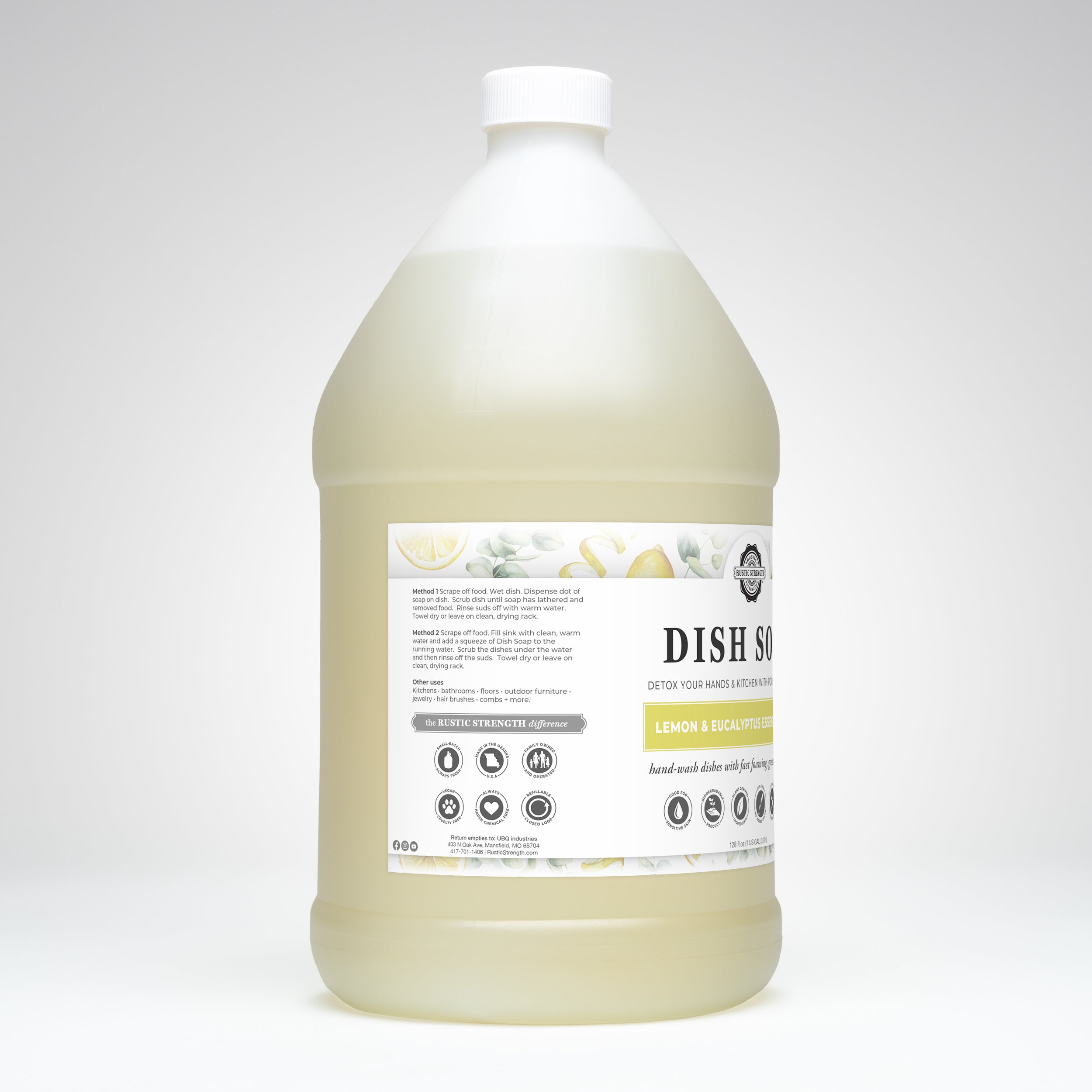 Dish Soap | Lemon & Eucalyptus