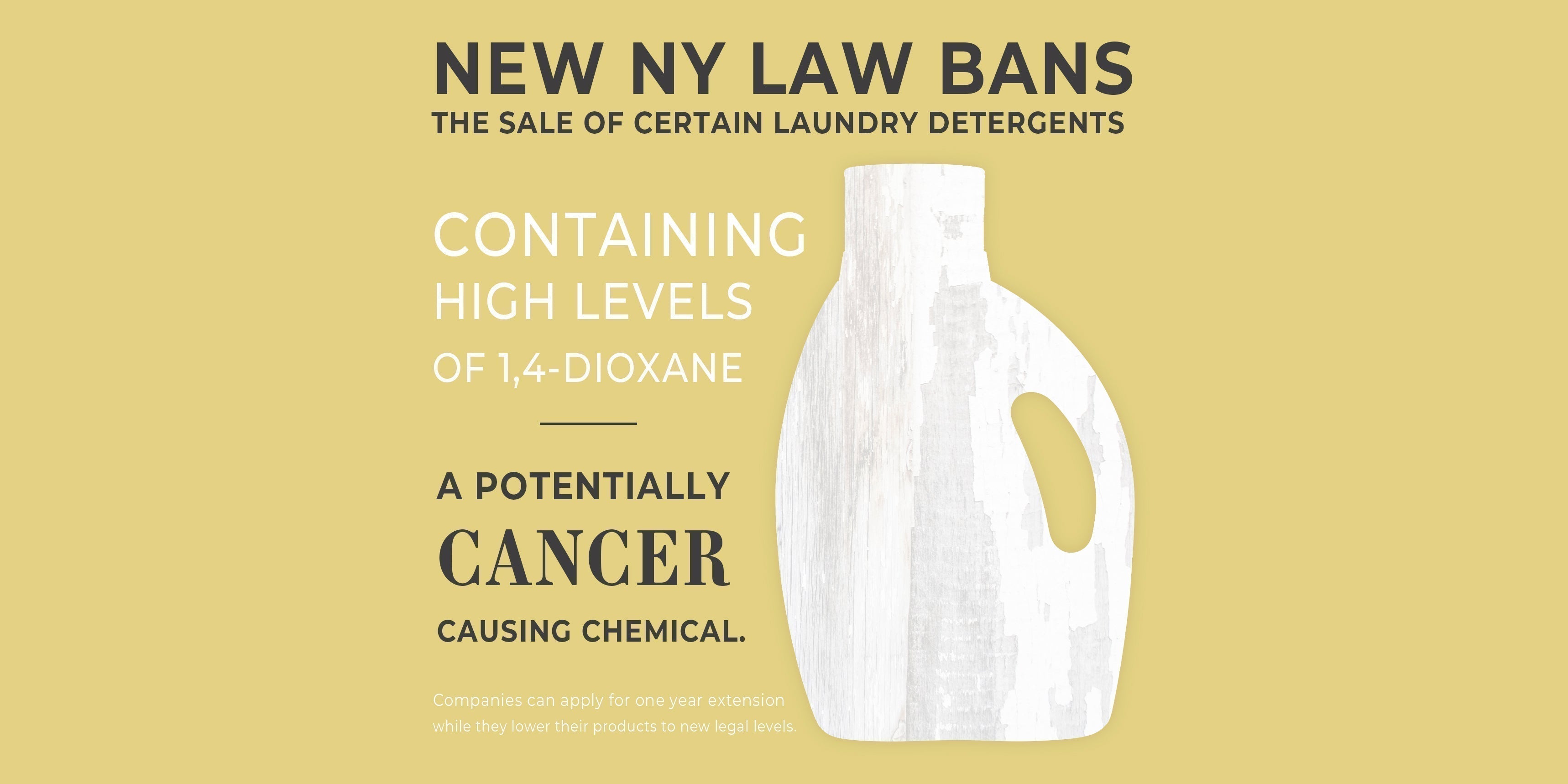 Cancer-Linked 1,4 Dioxane Triggers NY Detergent Regulation - Rustic Strength