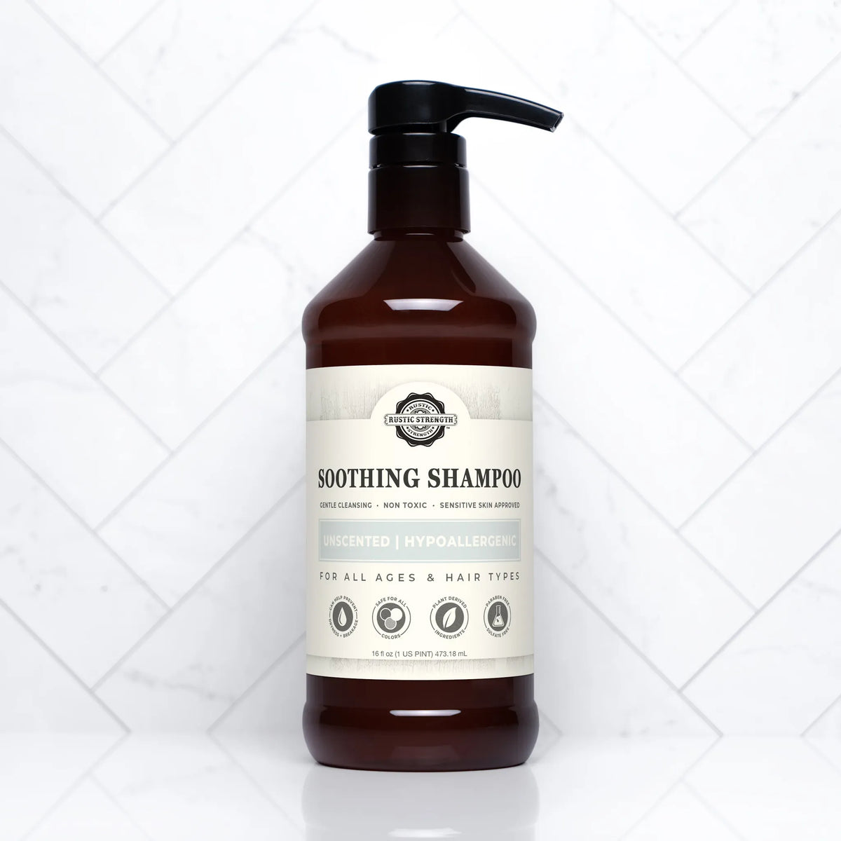 Soothing Shampoo | Unscented - Rustic Strength