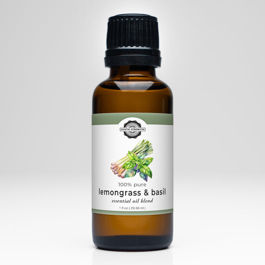 Lemongrass & Basil Essential Oil Blend